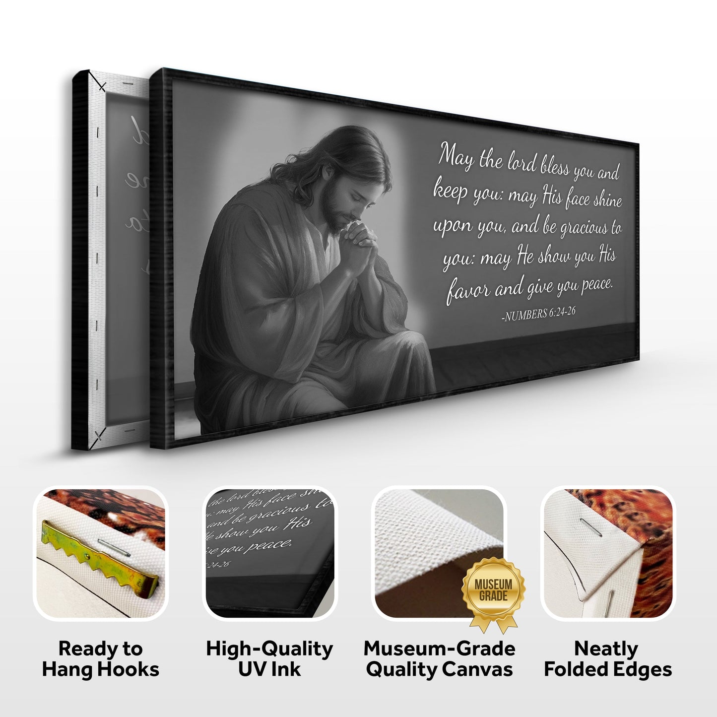 Numbers 6:24-26 - May The Lord Bless You Faith Sign III