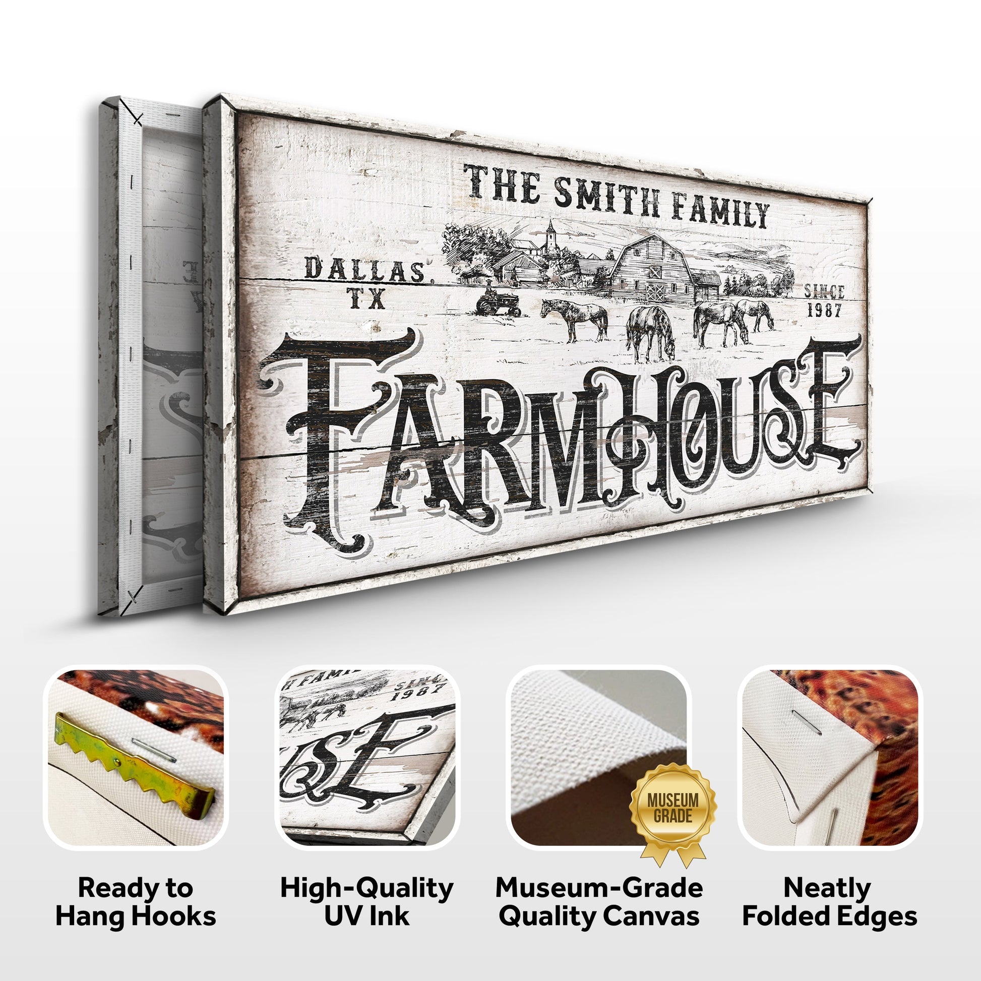 Personalized Farmhouse Sign IV