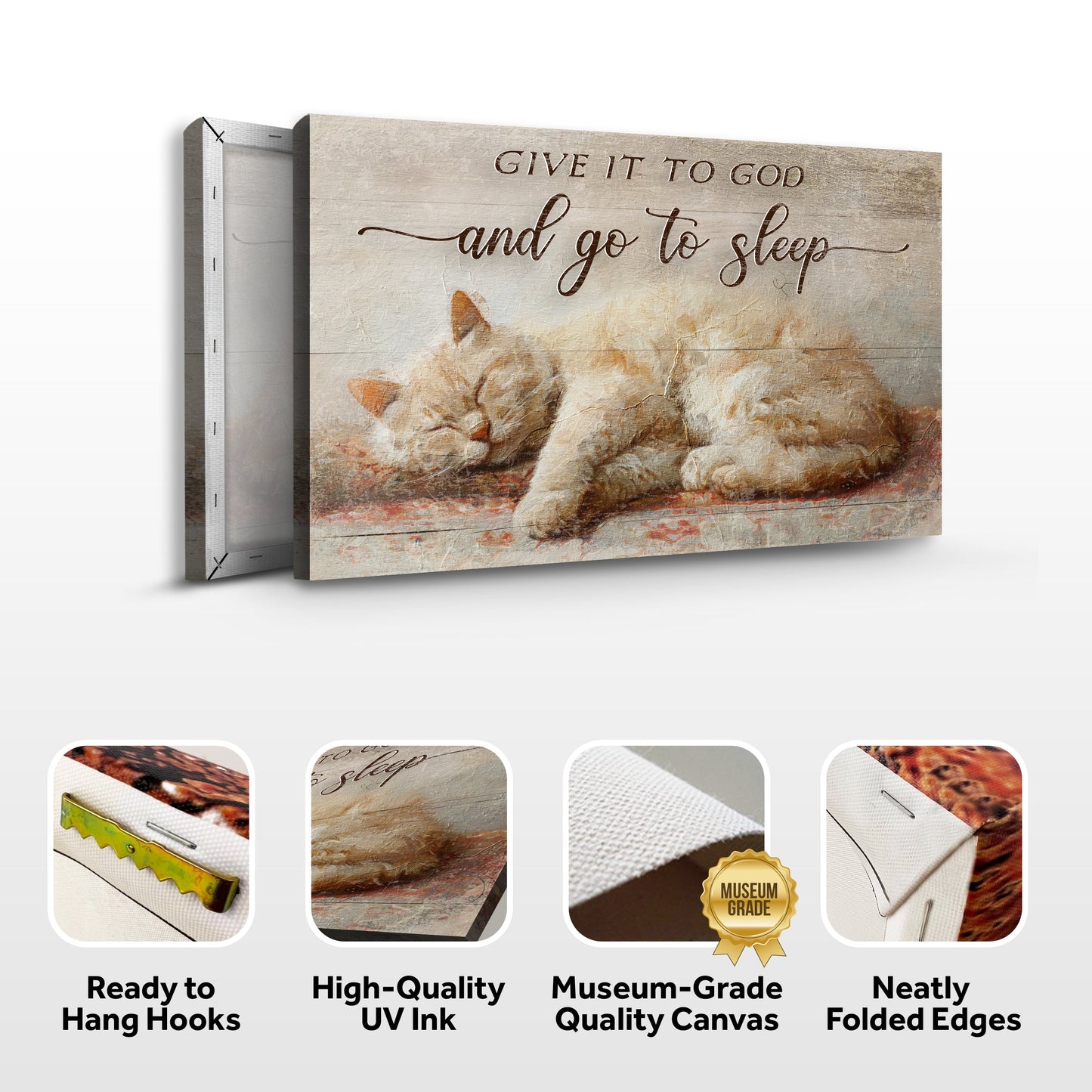 Give It To God And Go To Sleep Faith Sign XI