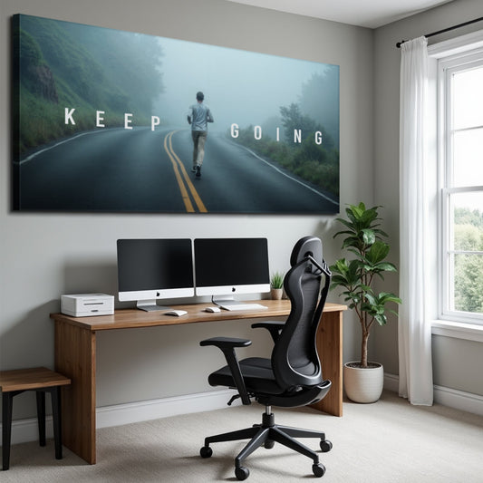 Keep Going Motivational Wall Sign