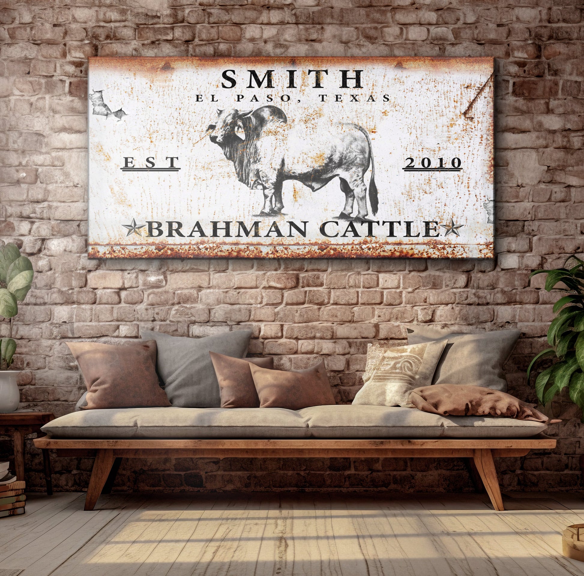 Brahman Cattle Sign