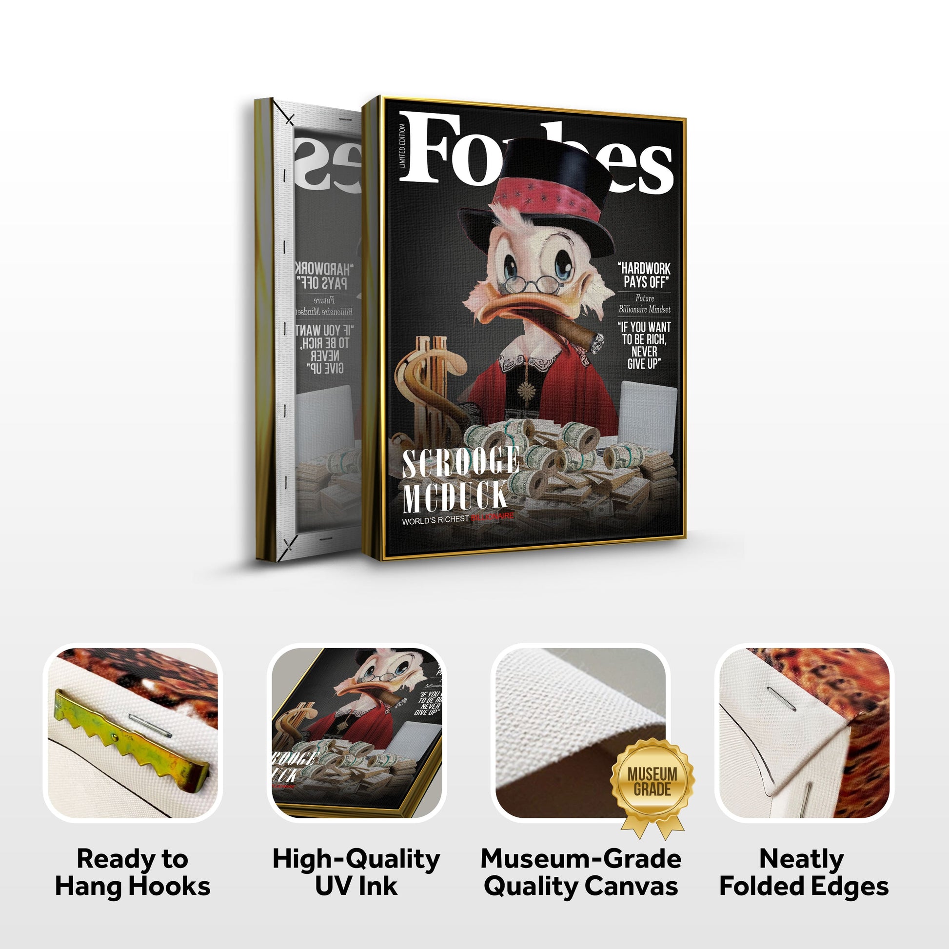 Personalized Billionaire Forbes Sign