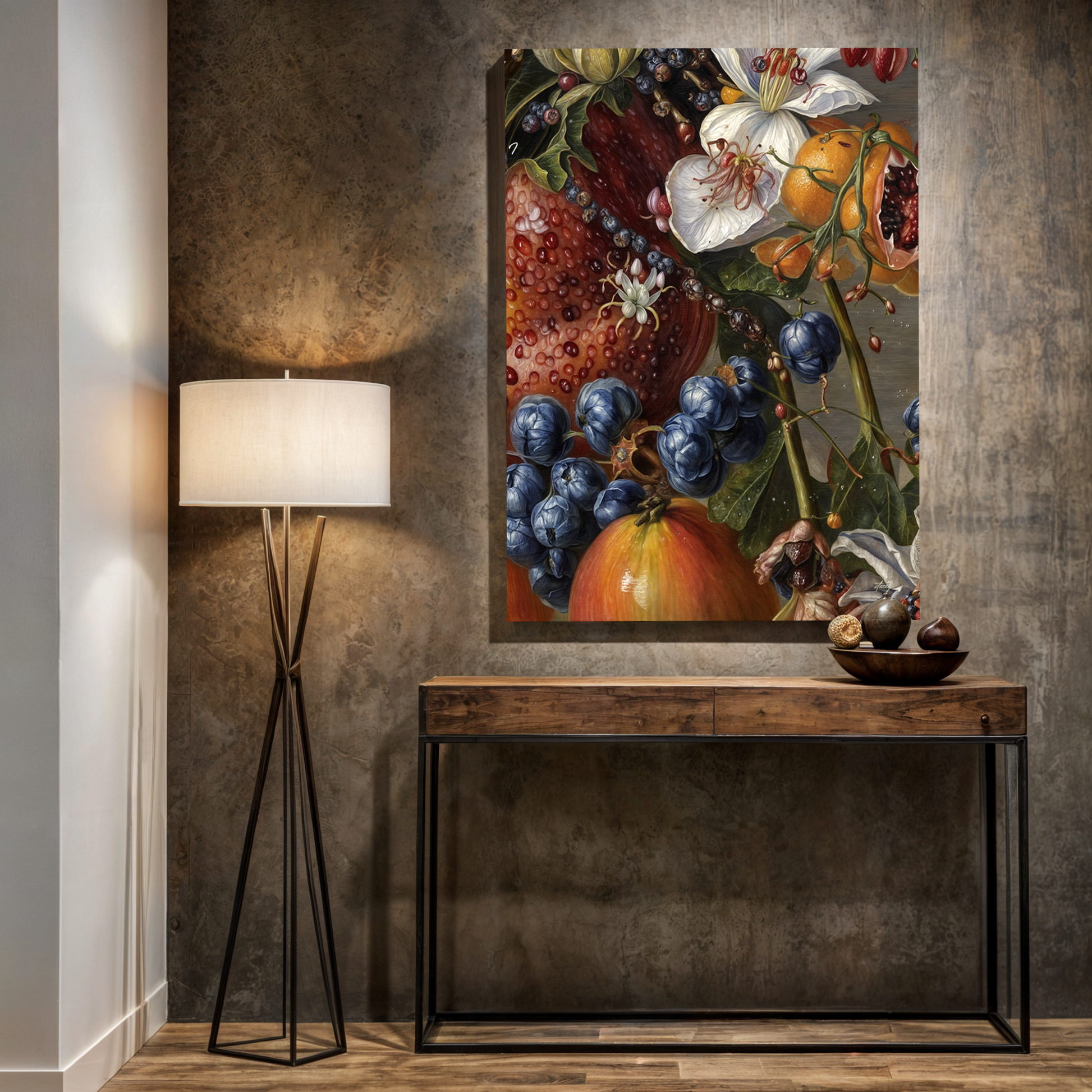 Canvas Print: "Baroque Bounty"