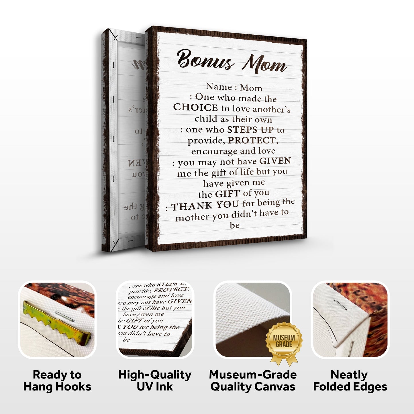 Bonus Mom Customized Sign II