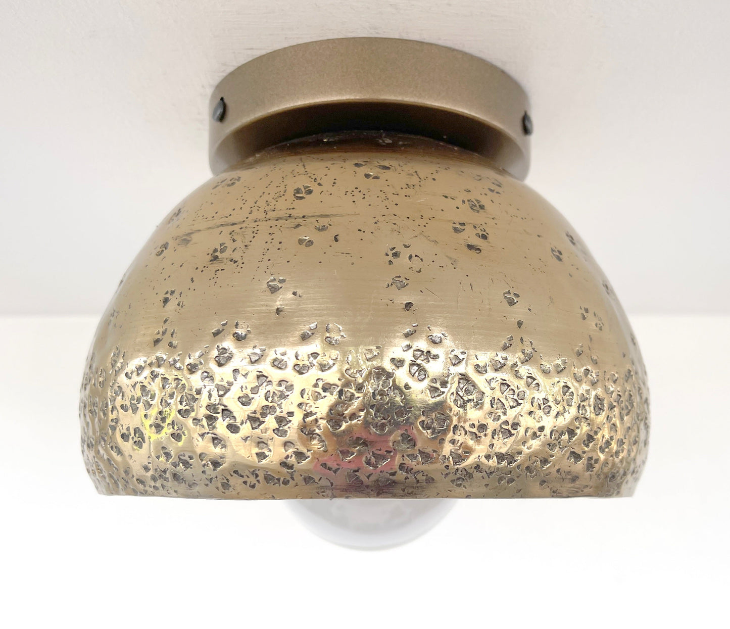 MODERN BRASS Ceiling Light or Wall Sconce Lighting Fixture