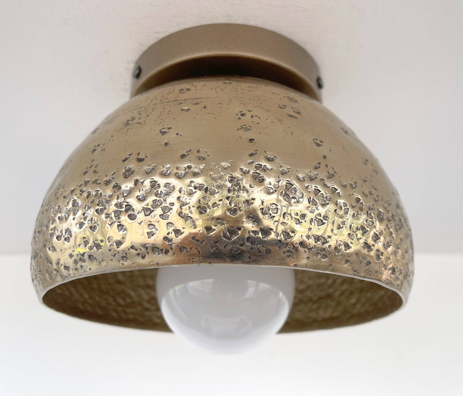 MODERN BRASS Ceiling Light or Wall Sconce Lighting Fixture