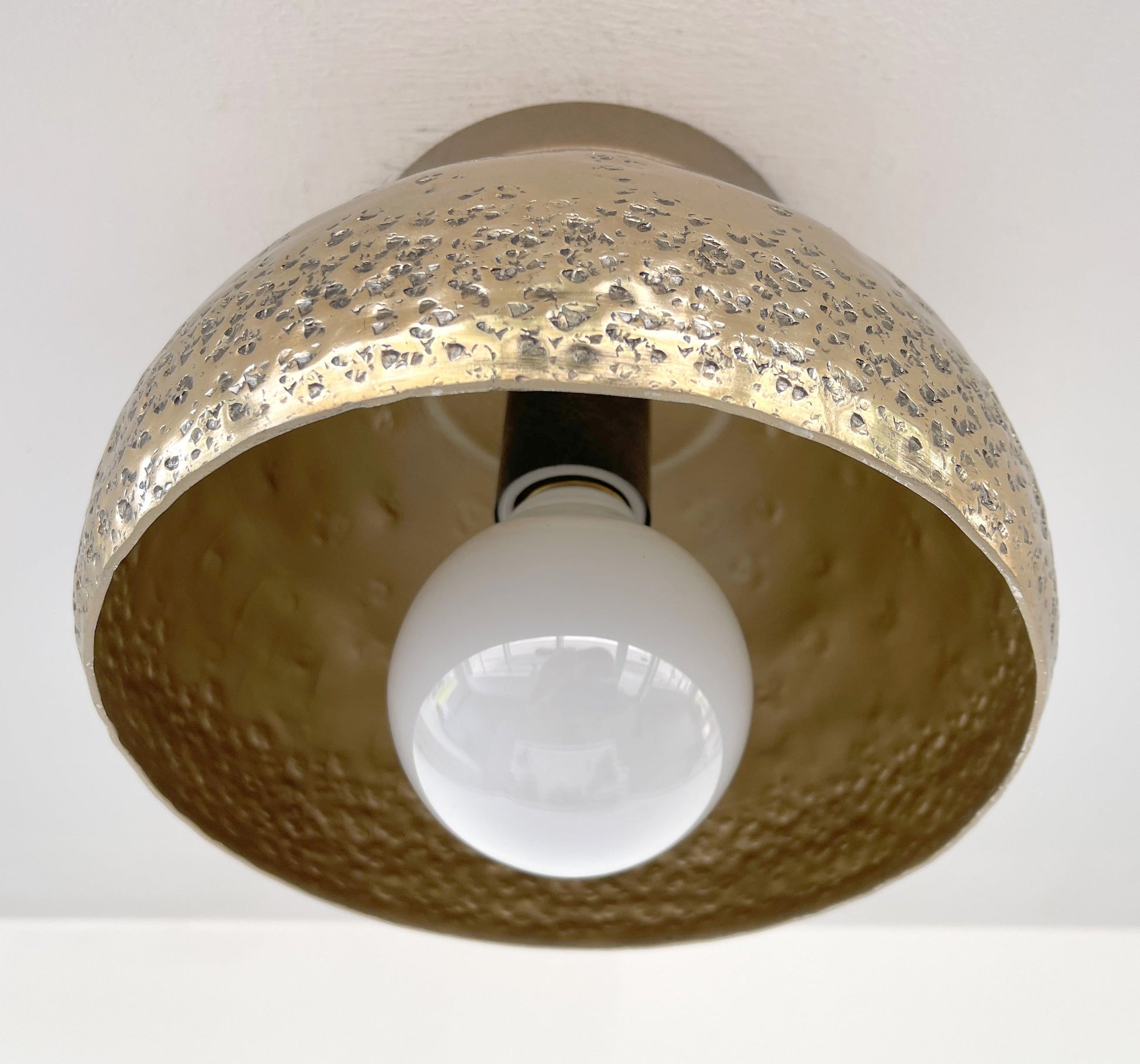 MODERN BRASS Ceiling Light or Wall Sconce Lighting Fixture