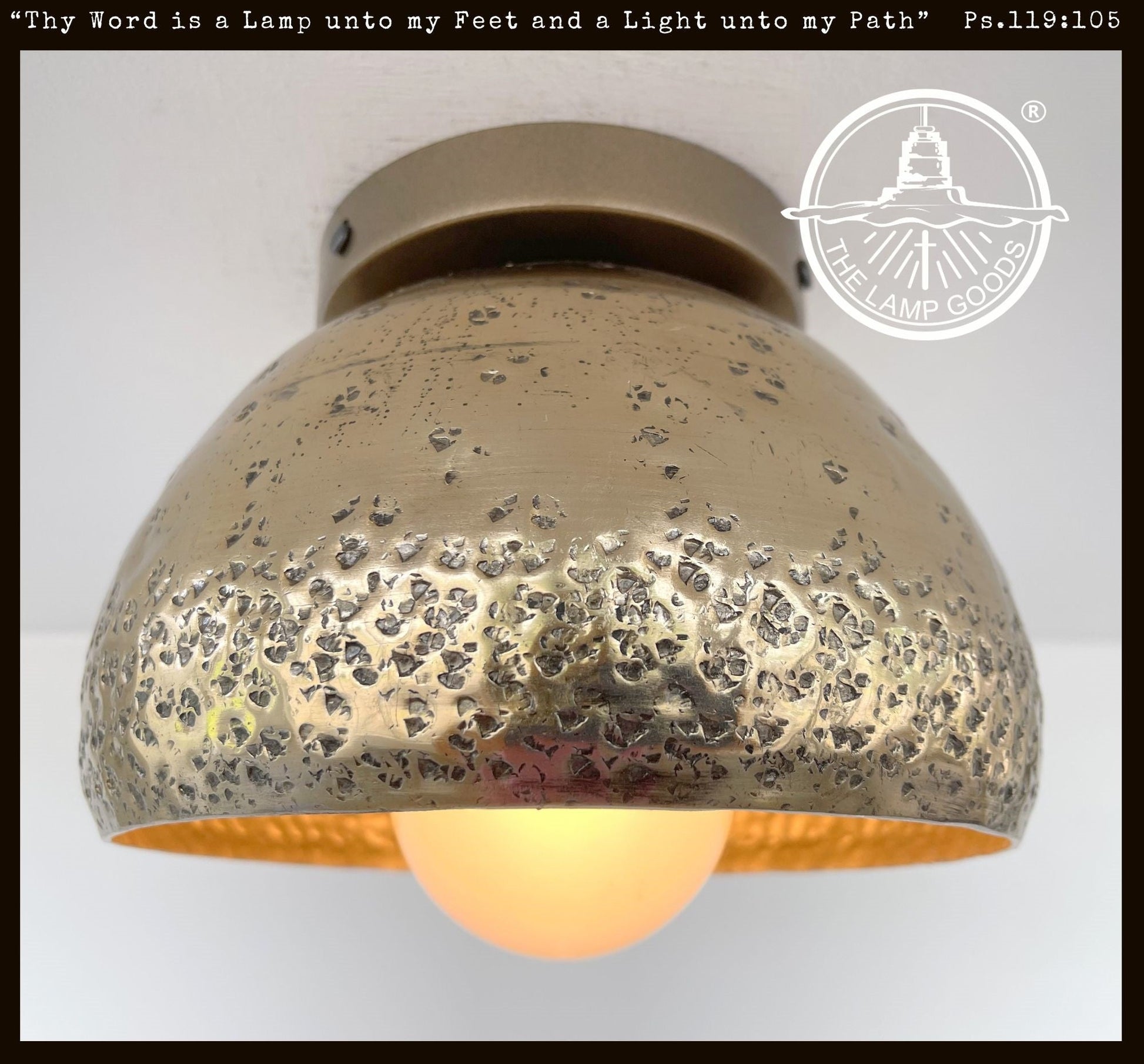 MODERN BRASS Ceiling Light or Wall Sconce Lighting Fixture