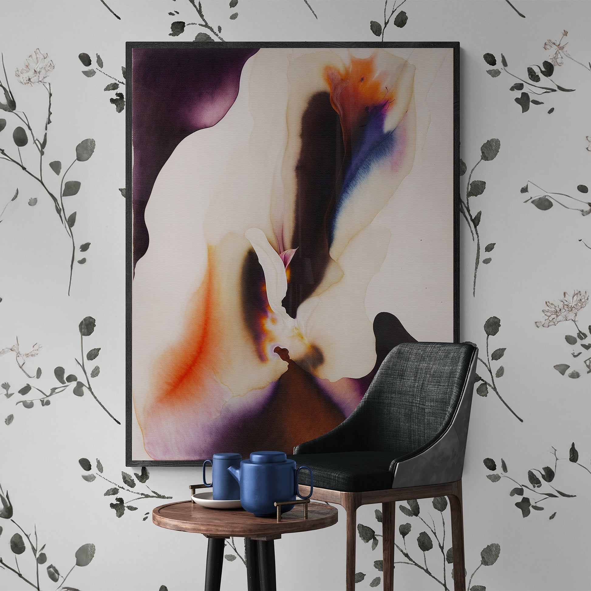 Canvas Print: "Velvet Bloom II"