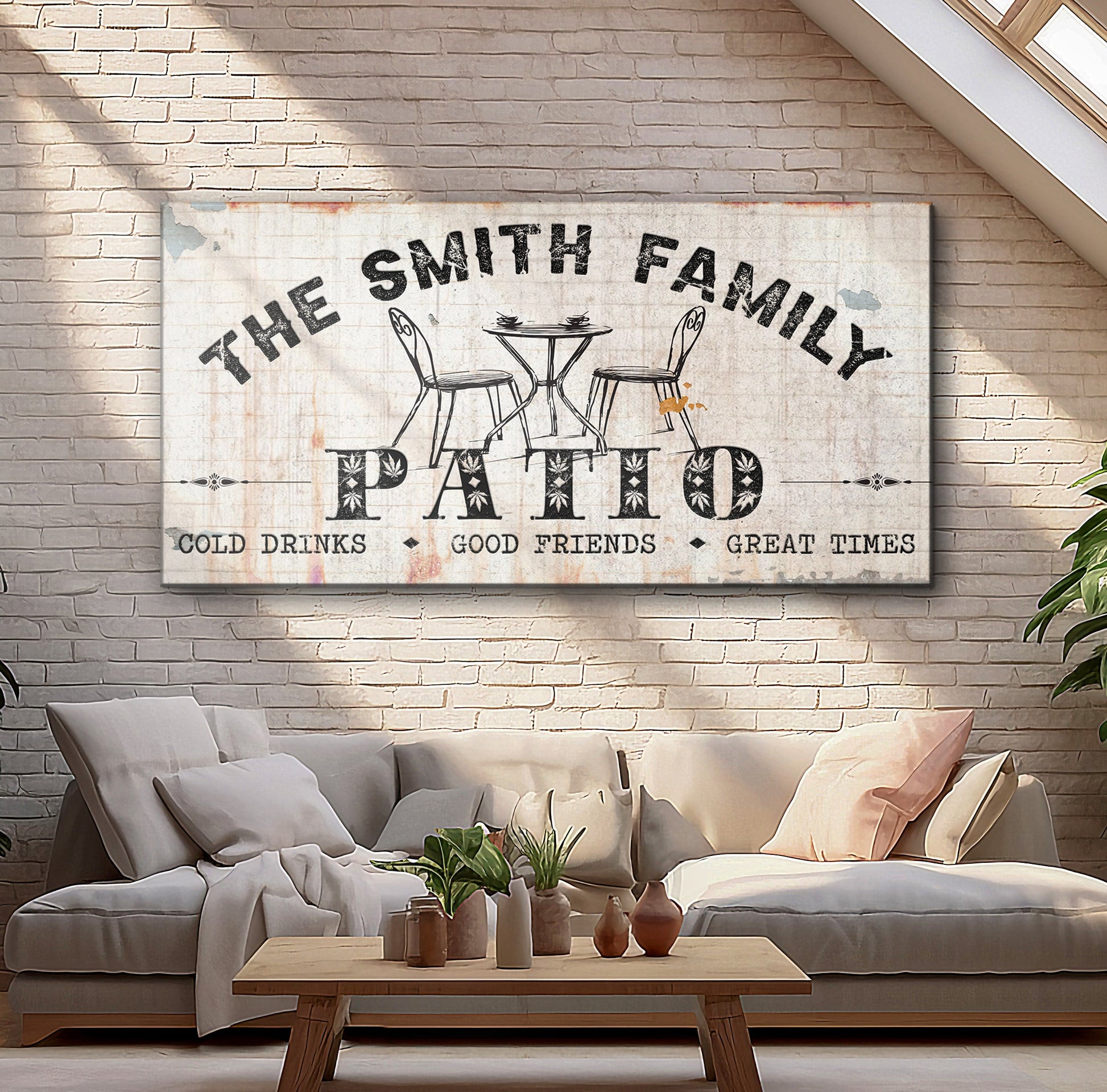 Family Patio Sign III