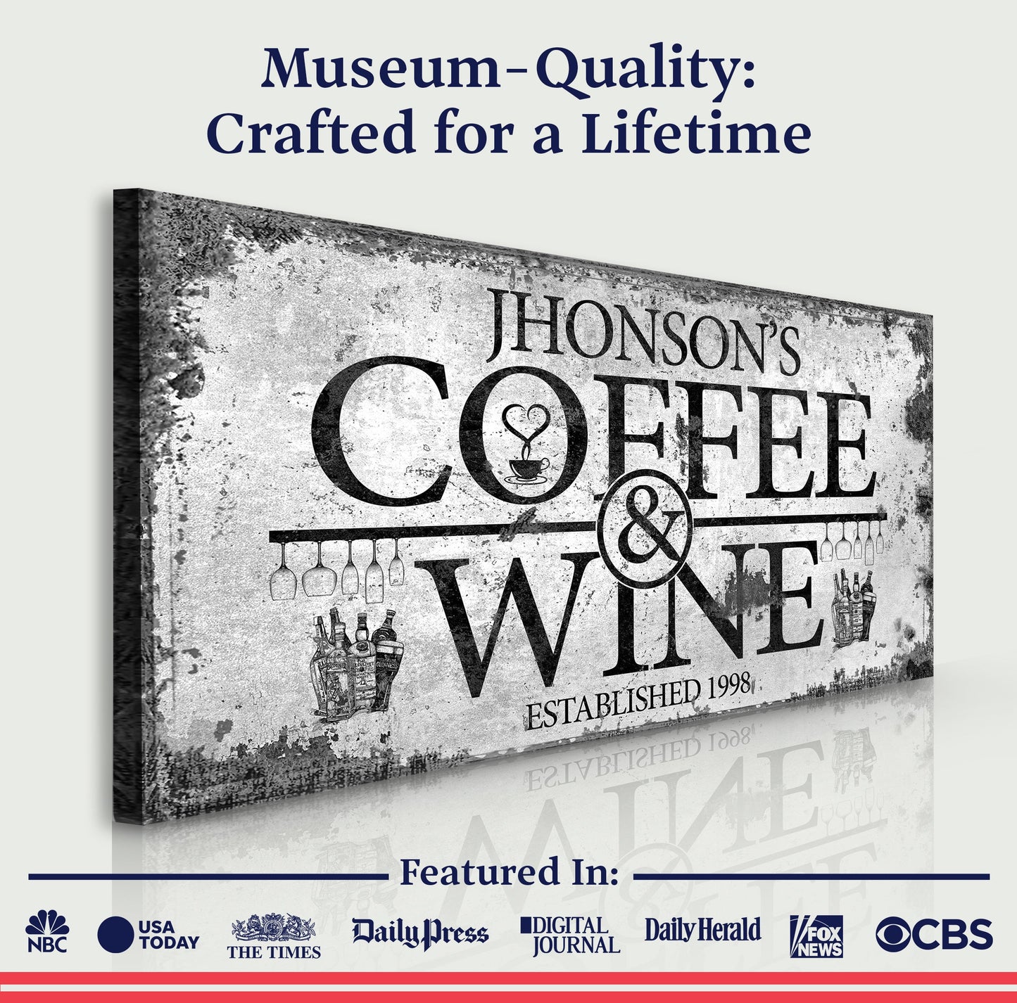 Coffee and Wine Sign