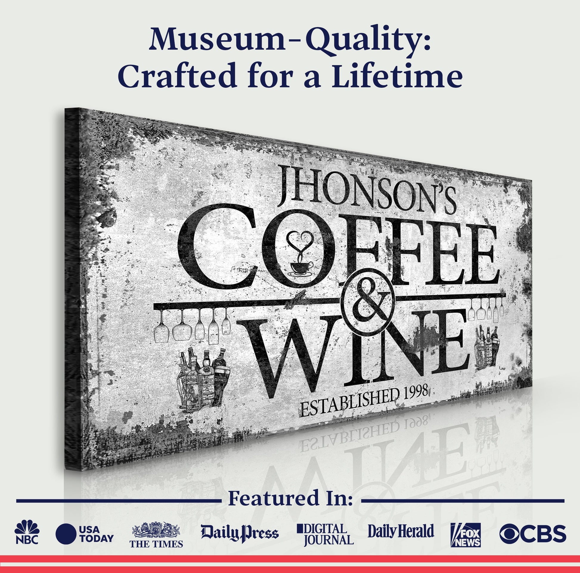 Coffee and Wine Sign