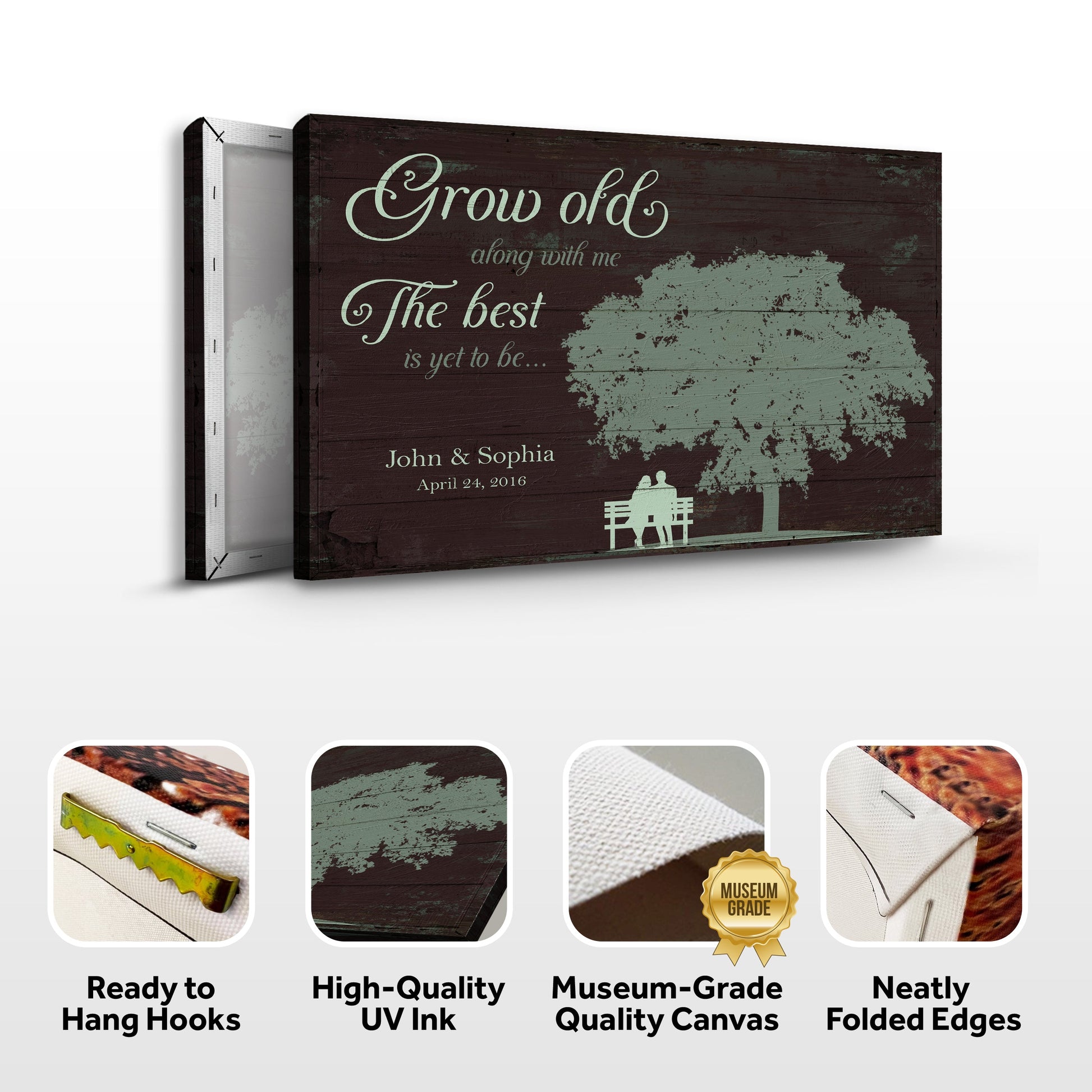 Grow Old Along With Me, The Best Is Yet To Be Sign