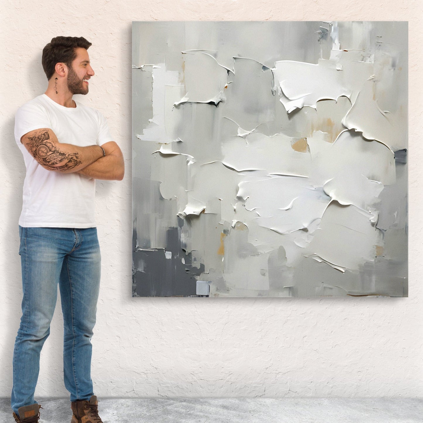 Canvas Print: "Cream Field"