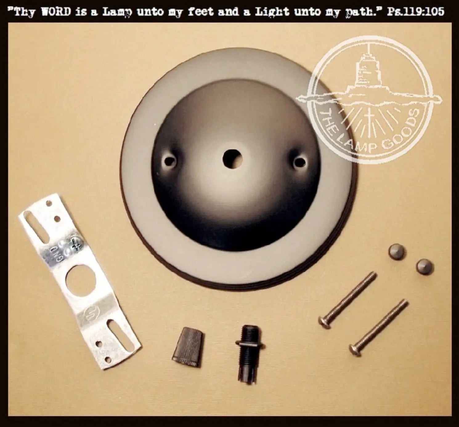 Mounting Hardware Fixture Kit CLASSIC Design Ceiling Canopy