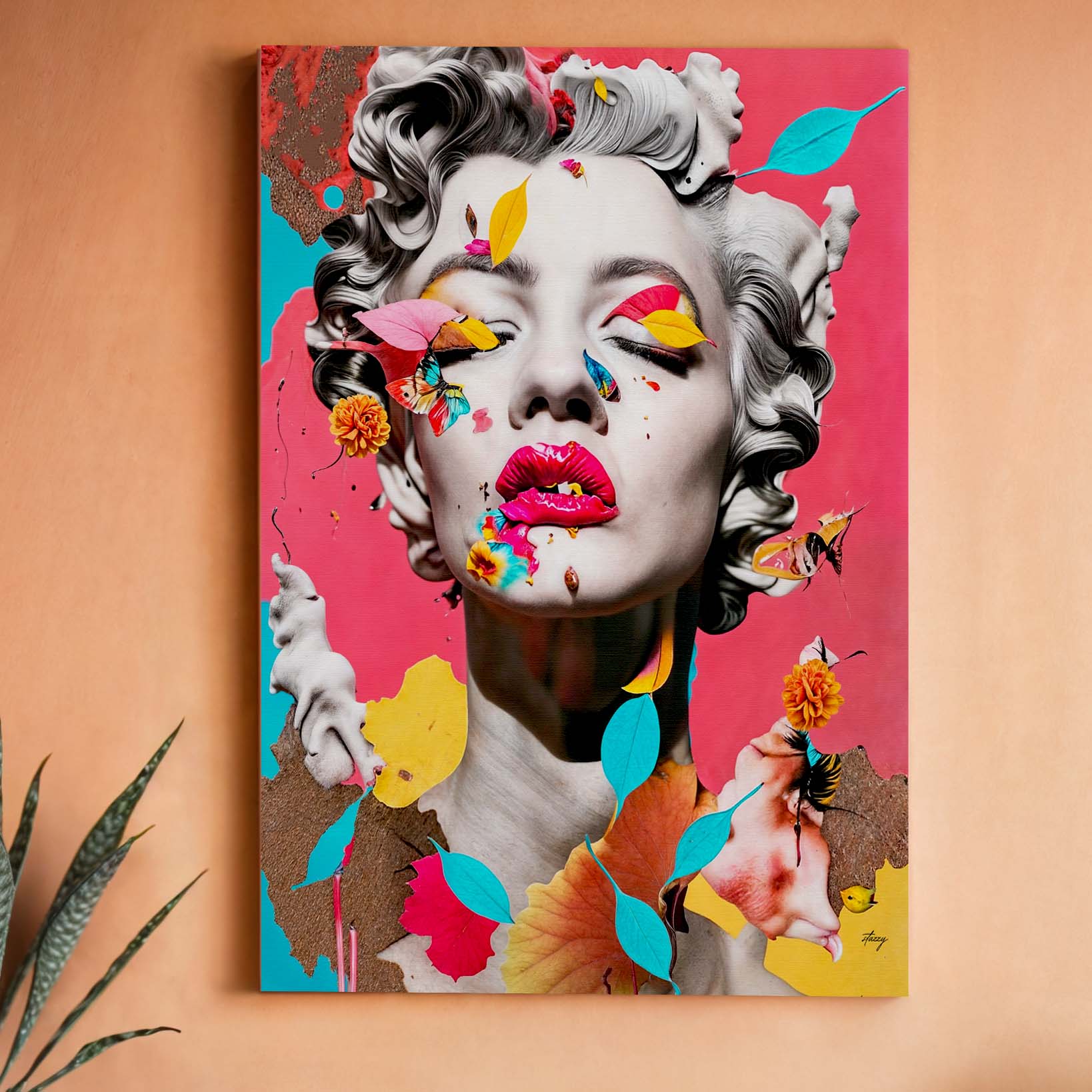 Canvas Print: "Chroma Whimsy"