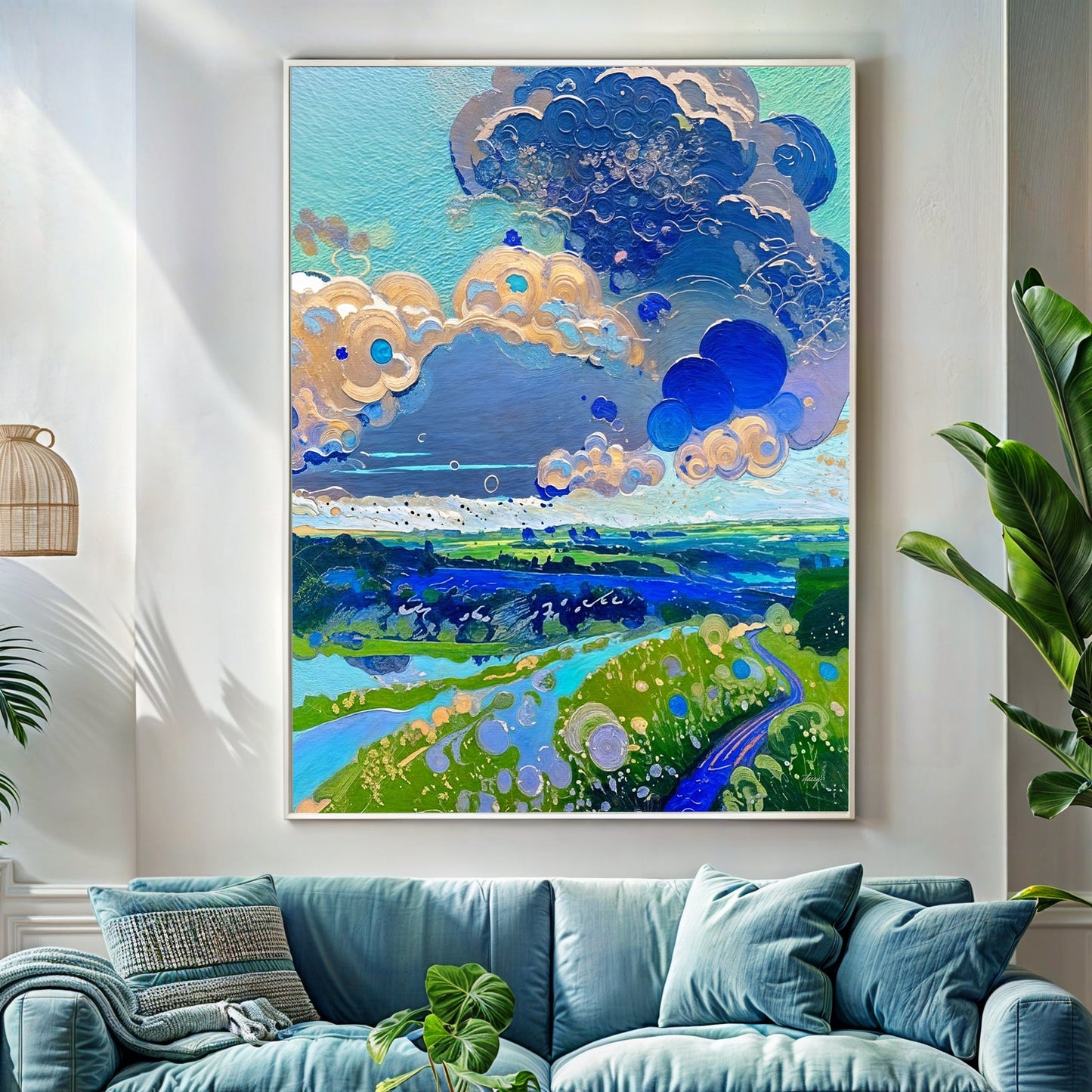 Canvas Print: "Cloud Dance"