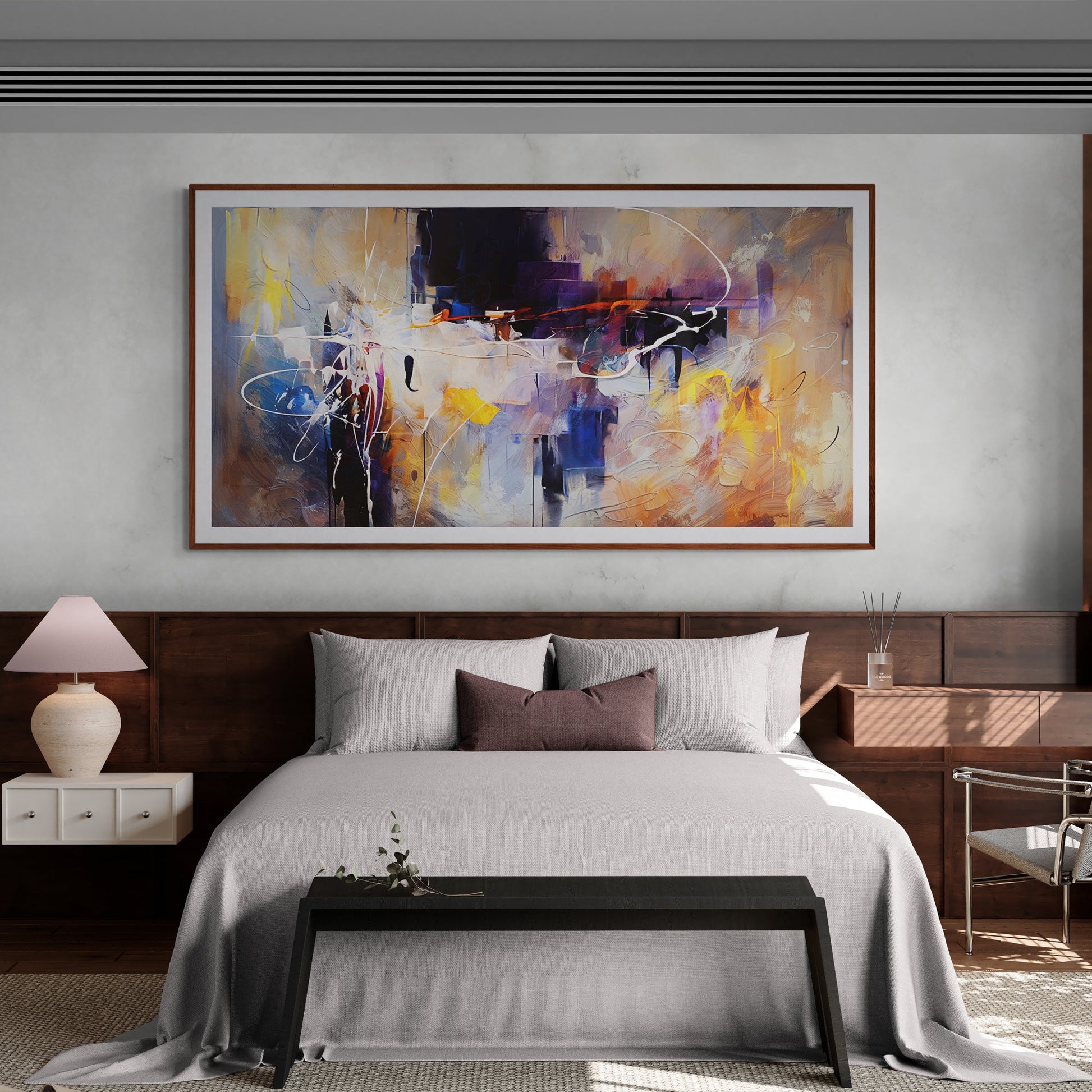 Canvas Print: "Colorplay Symphony"