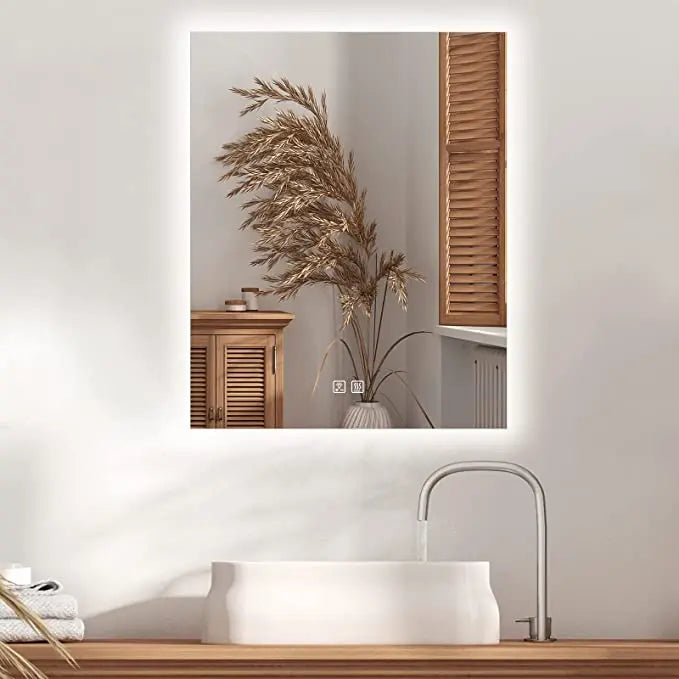 Compact Sleek Backlit LED Bathroom Mirror