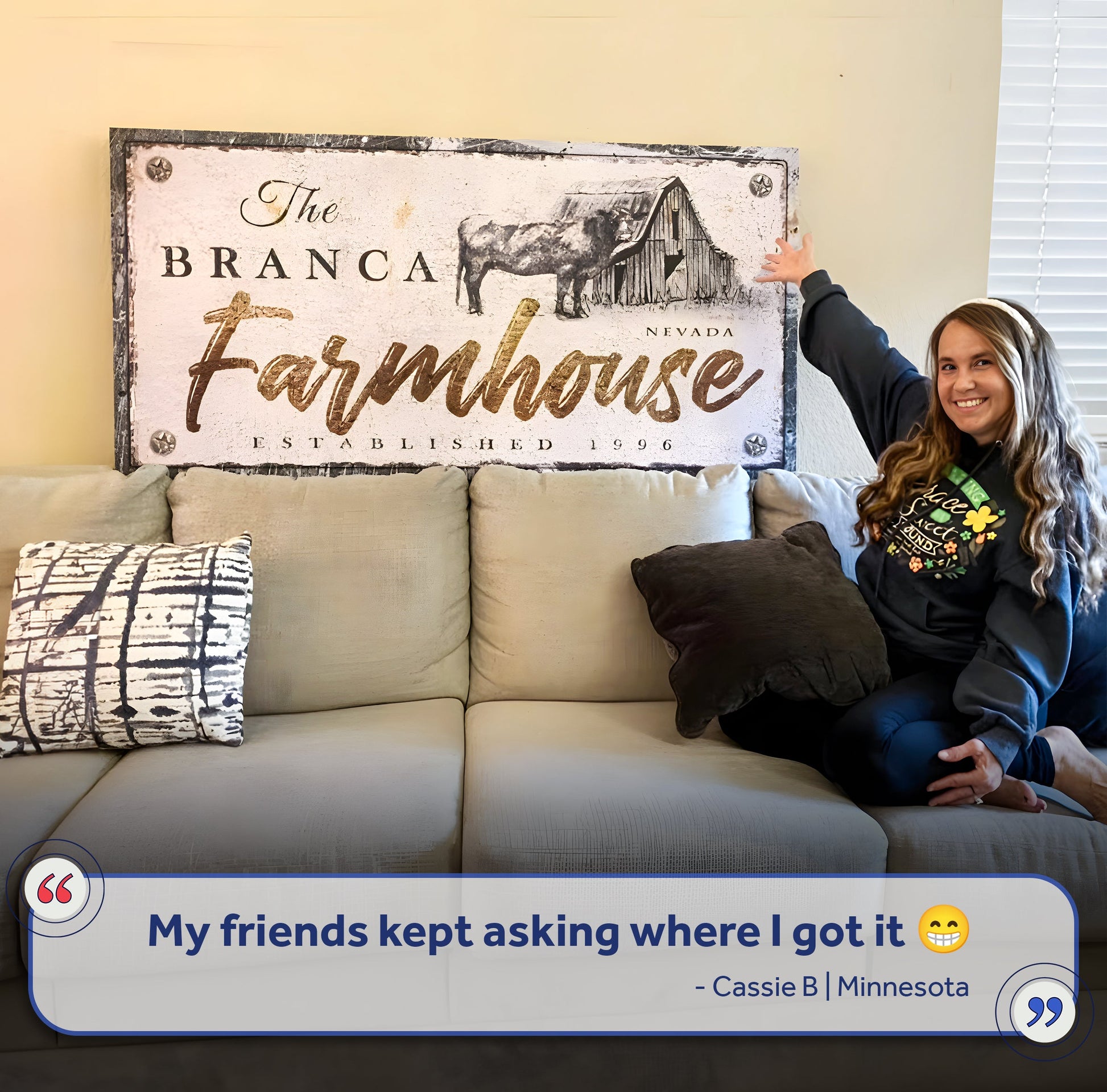 Rustic Farmhouse Sign V