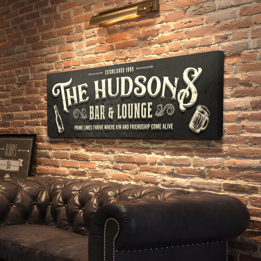 Custom Bar & Lounge Sign II