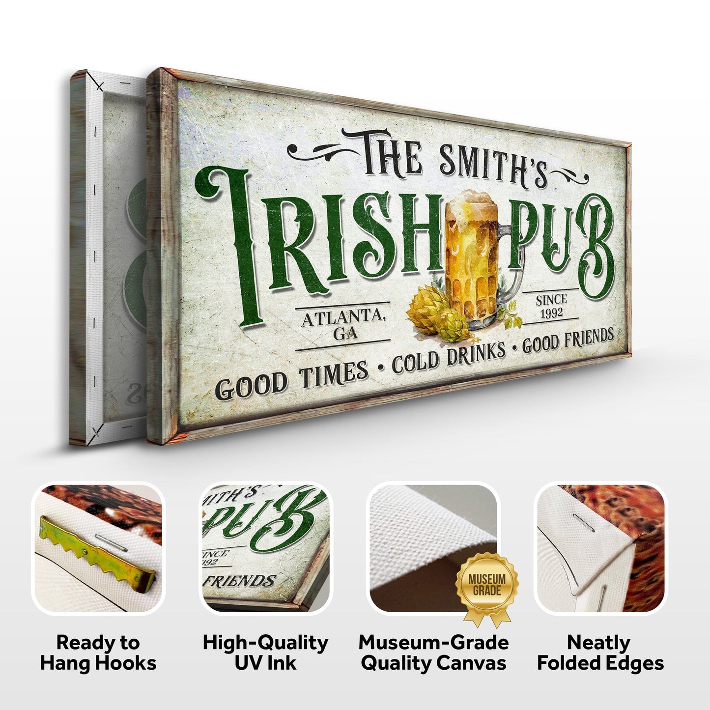 Custom Irish Pub Bar Sign II