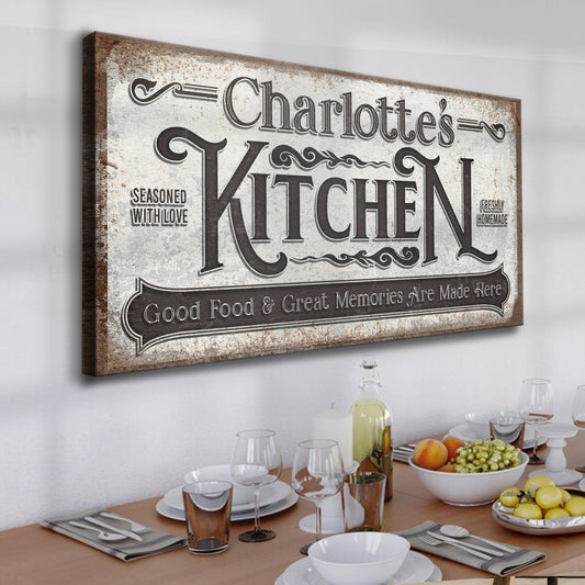 Custom Kitchen Sign II