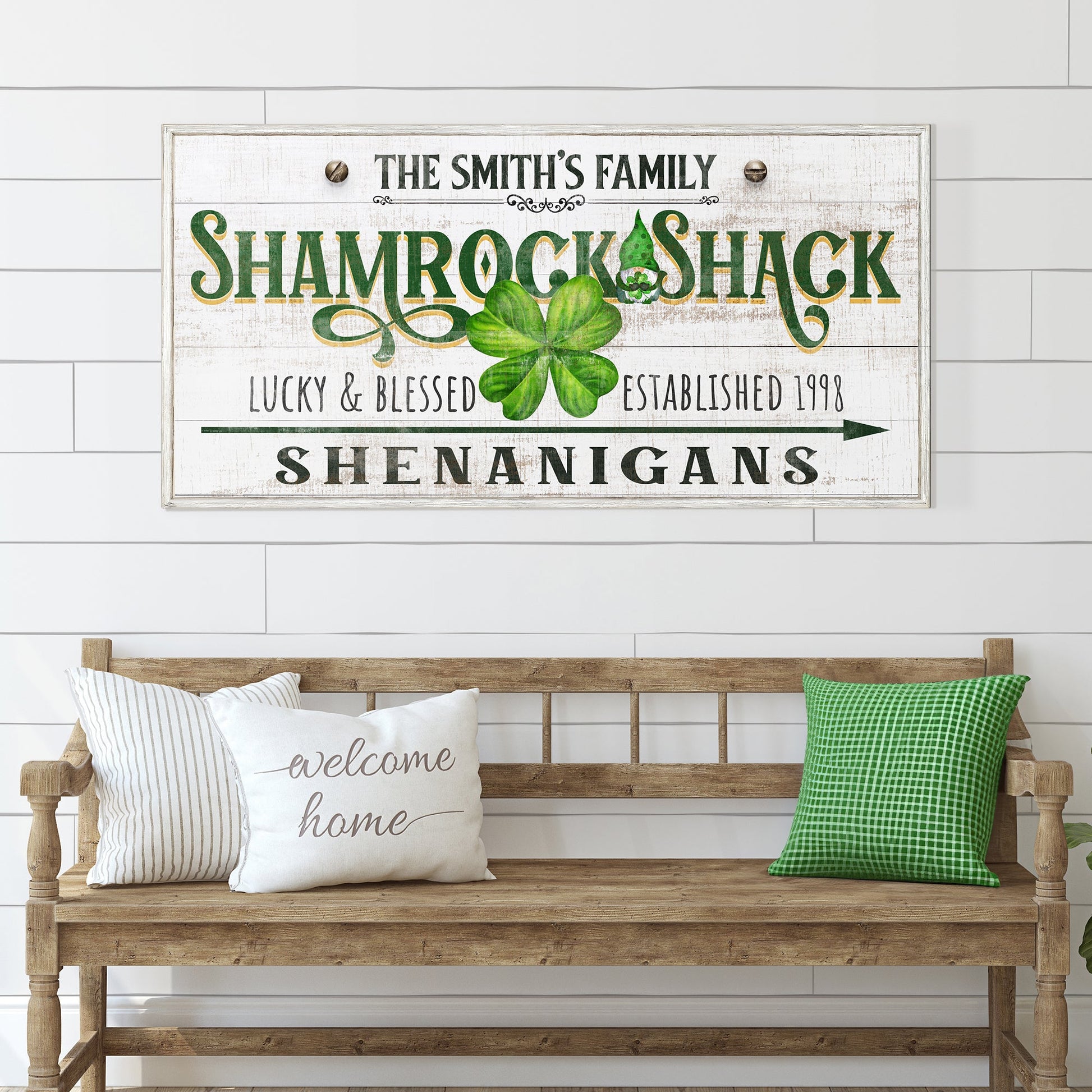 Custom Shamrock Shack Sign