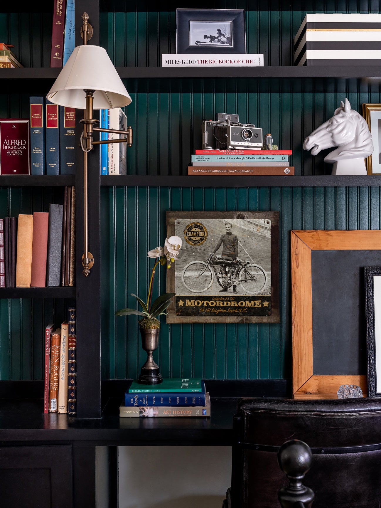 Motordrome Wall Art Vintage Indian Motorcycle METAL Sign