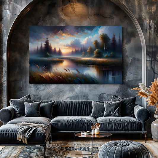 Canvas Print: "Dreaming Dusk"