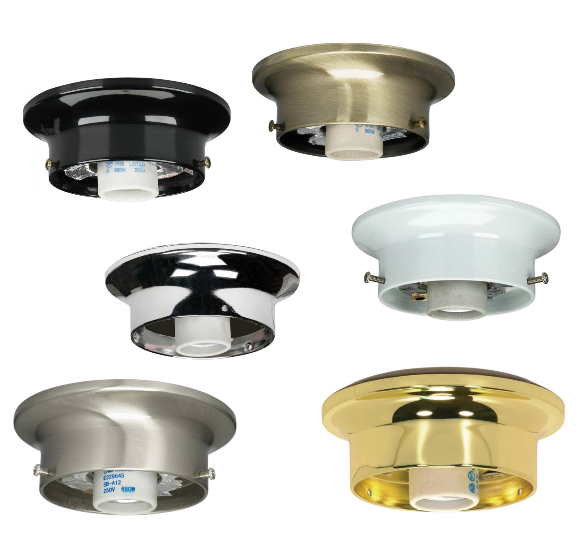 Retro Flush Mount Milk Glass Ceiling Light