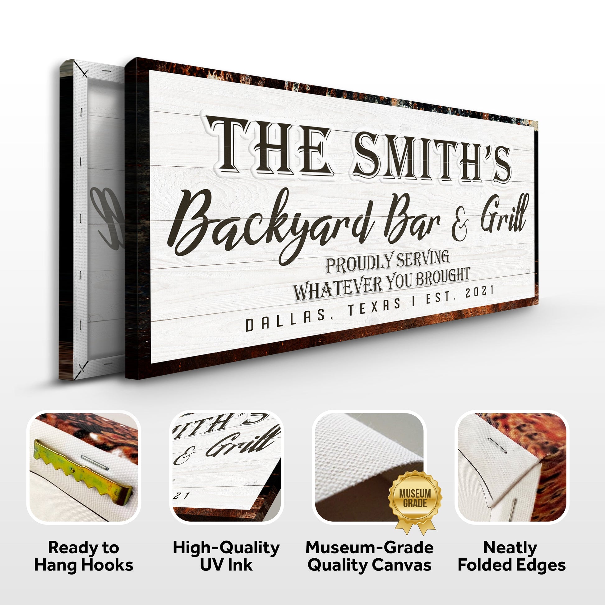 Backyard Bar & Grill Sign XIX