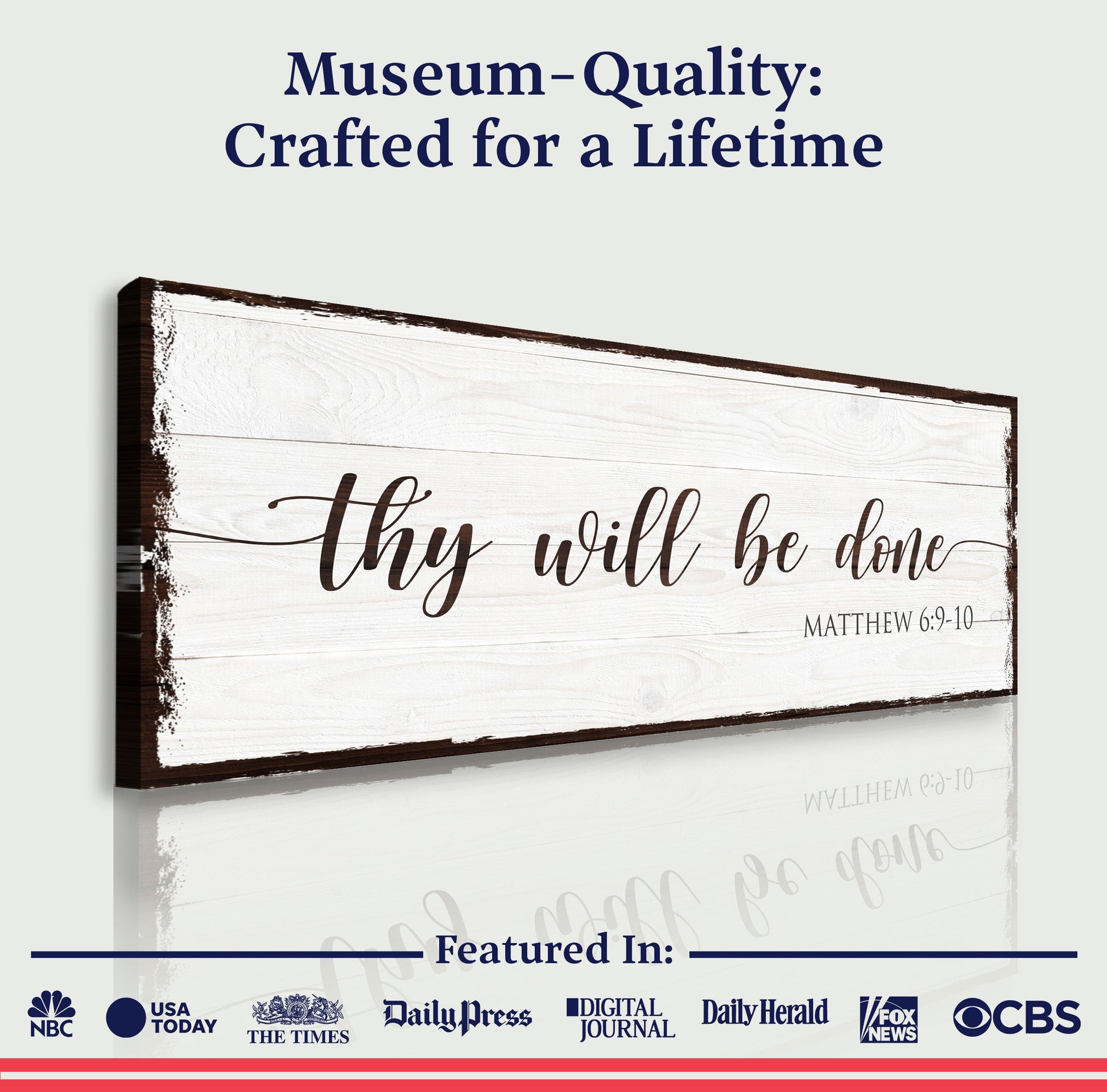 Thy Will Be Done Faith Sign II