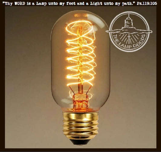 Edison Style Light Bulb for Mason Jar Lighting - 40 watts