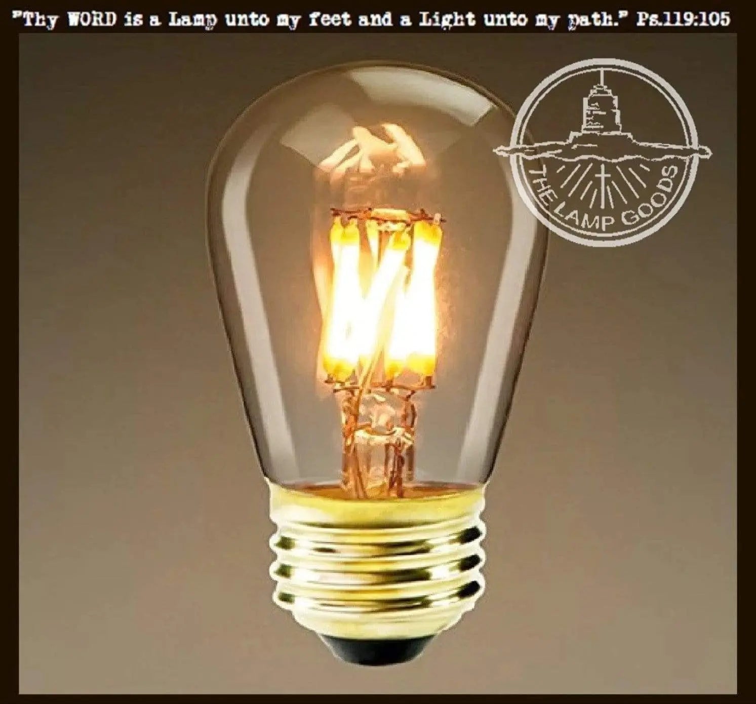 LED Edison Style Light Bulb for Mason Jar Lighting - 40 watts Equivalent