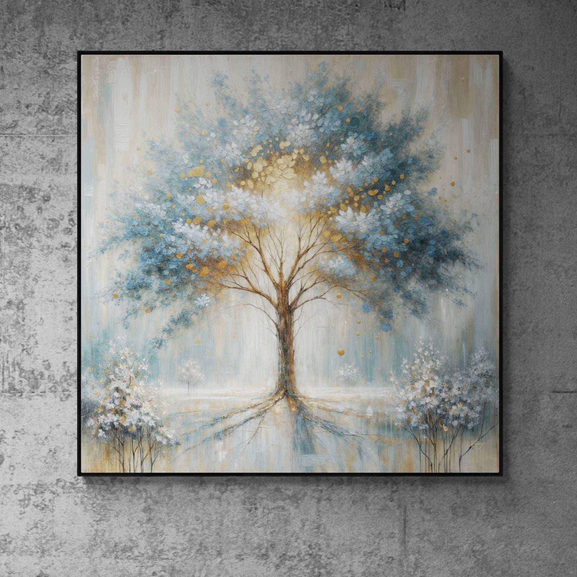 Canvas Print: "Ethereal Arboretum"