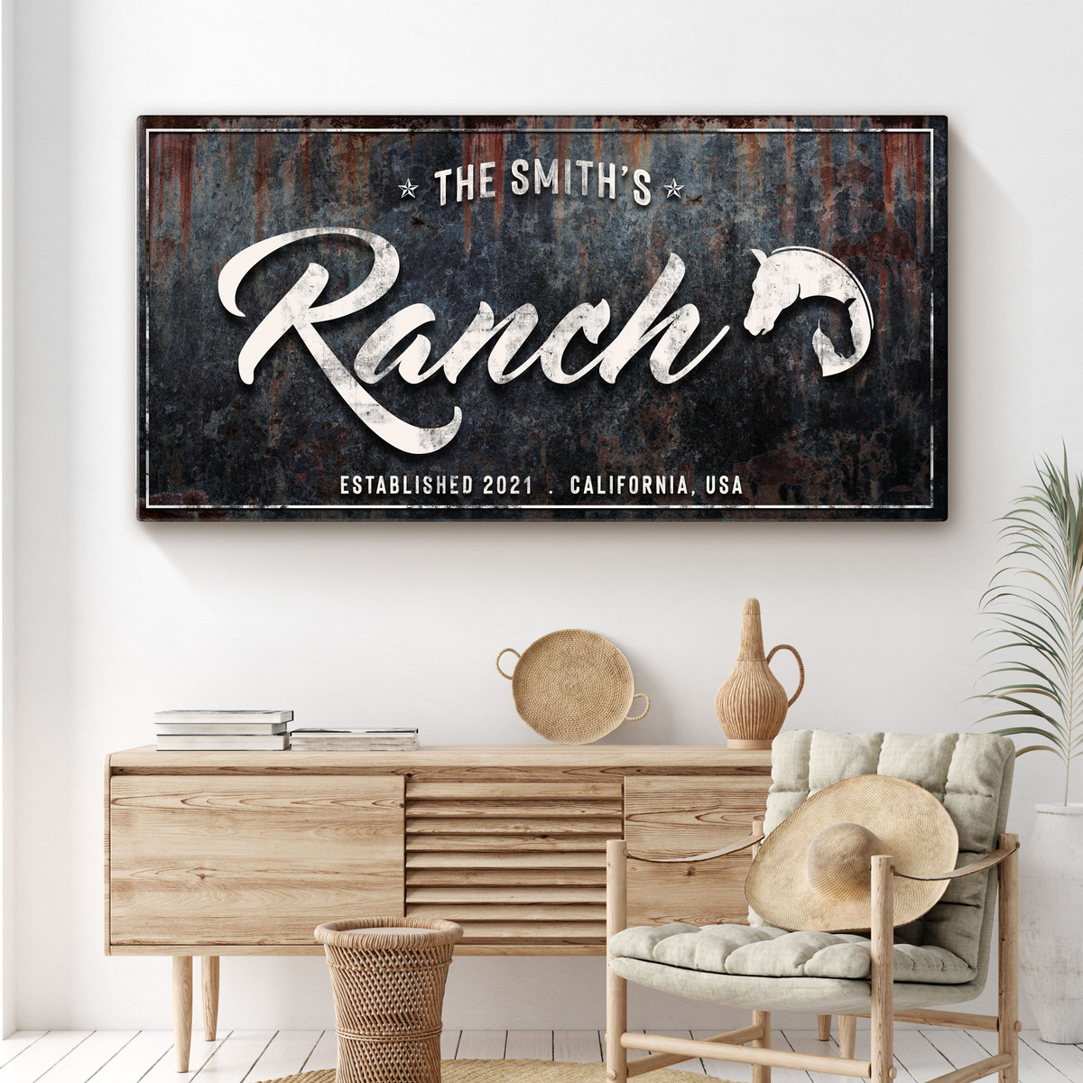 Craig Ranch Sign Family Ranch Sign – Metal Sign Barn