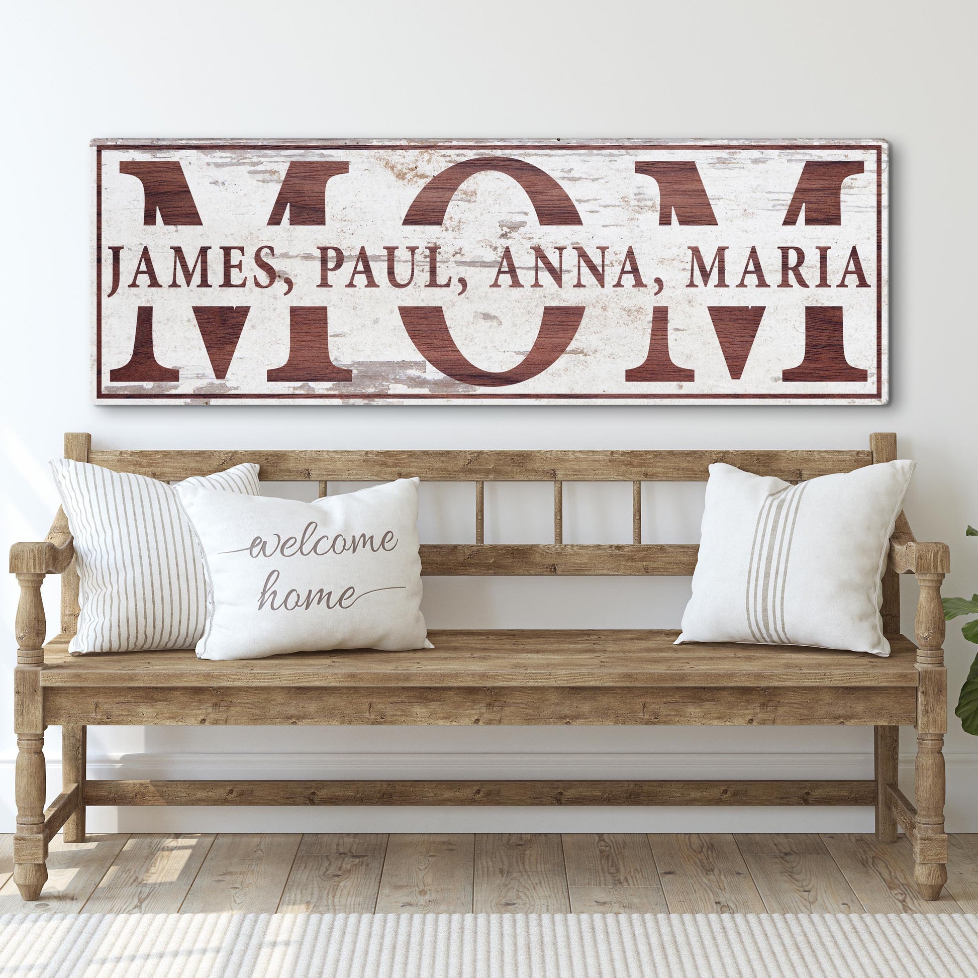 Mom Name Sign