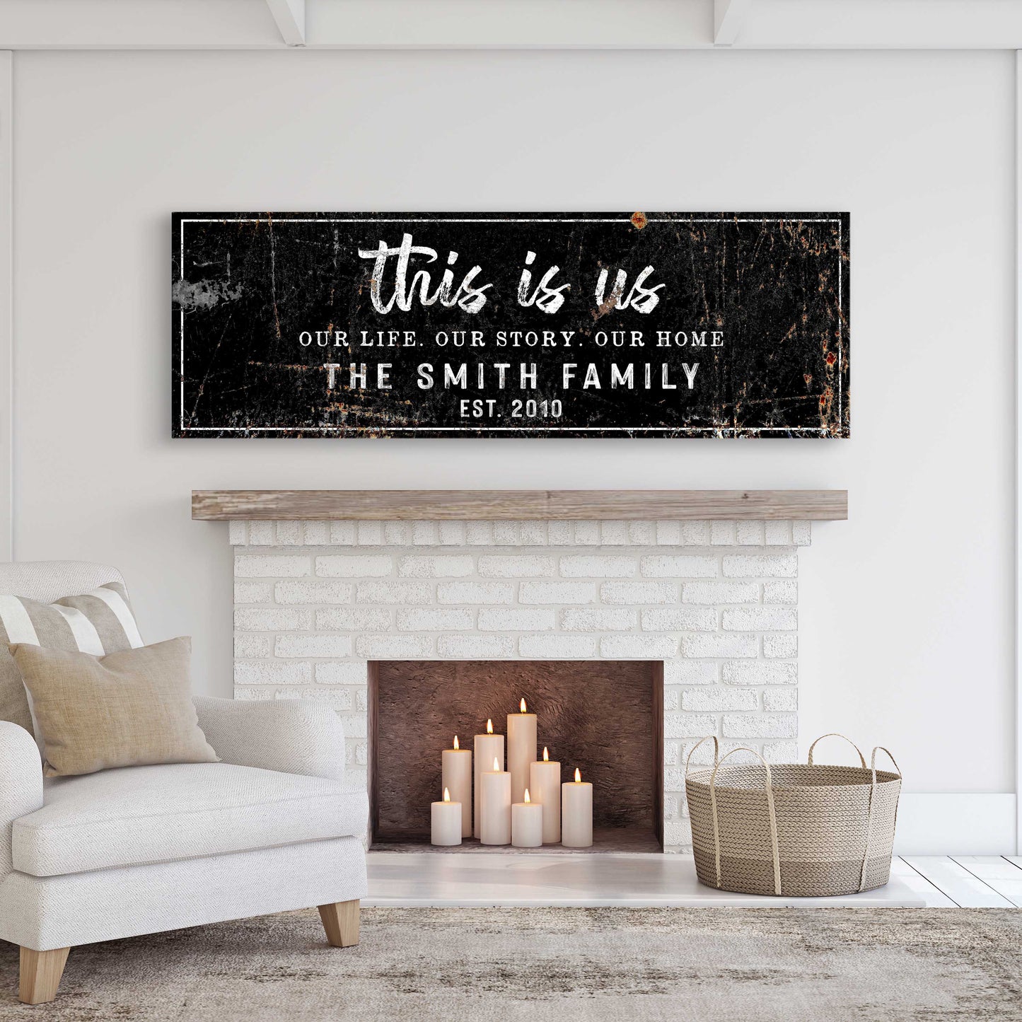 This Is Us Rustic Sign