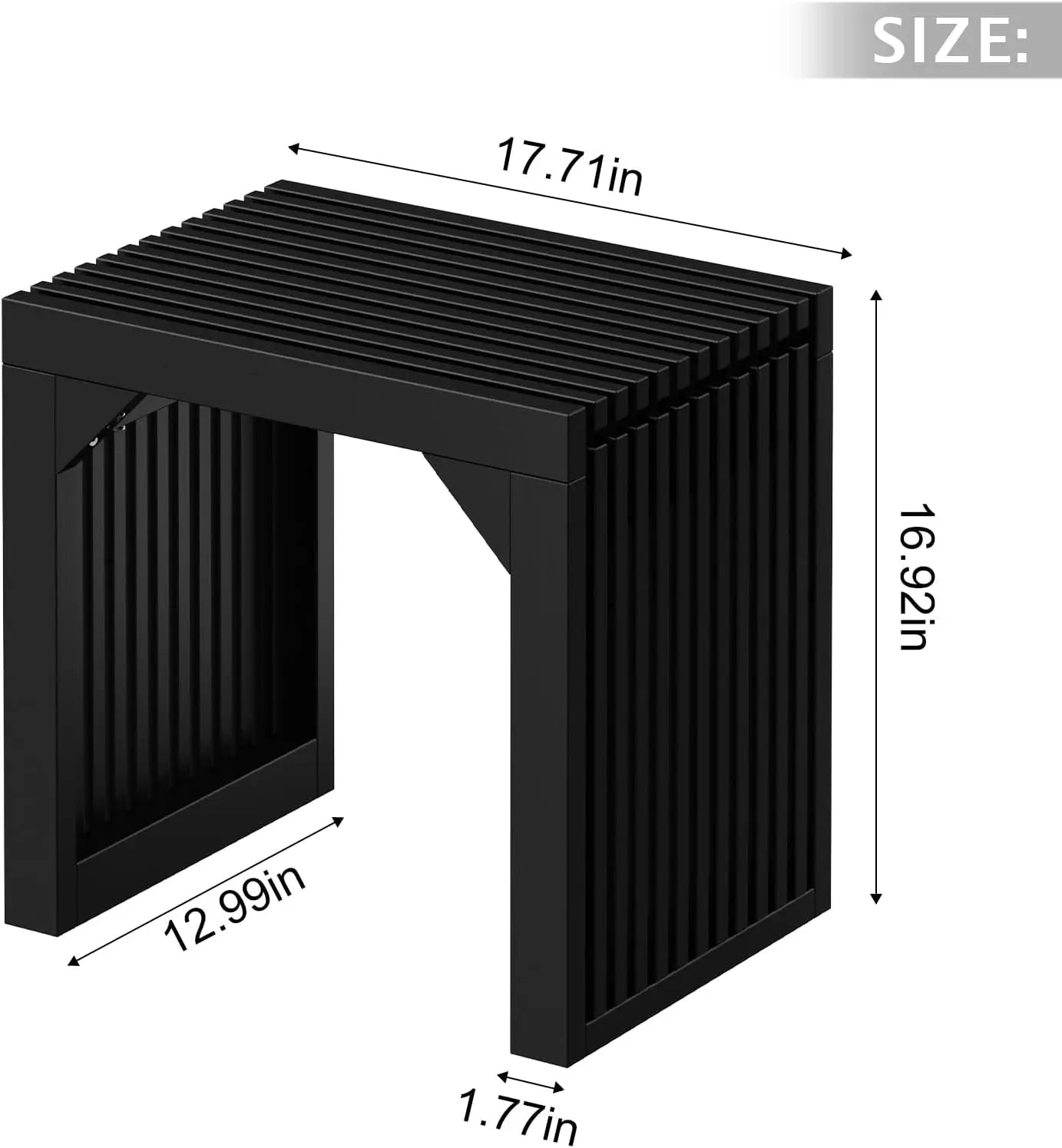 Hausvita HiKingQueens 35" Dining Bench, Indoor Wood Bench for Entryway,Living Room,Kitchen and Bedroom (Nature, Long Bench)