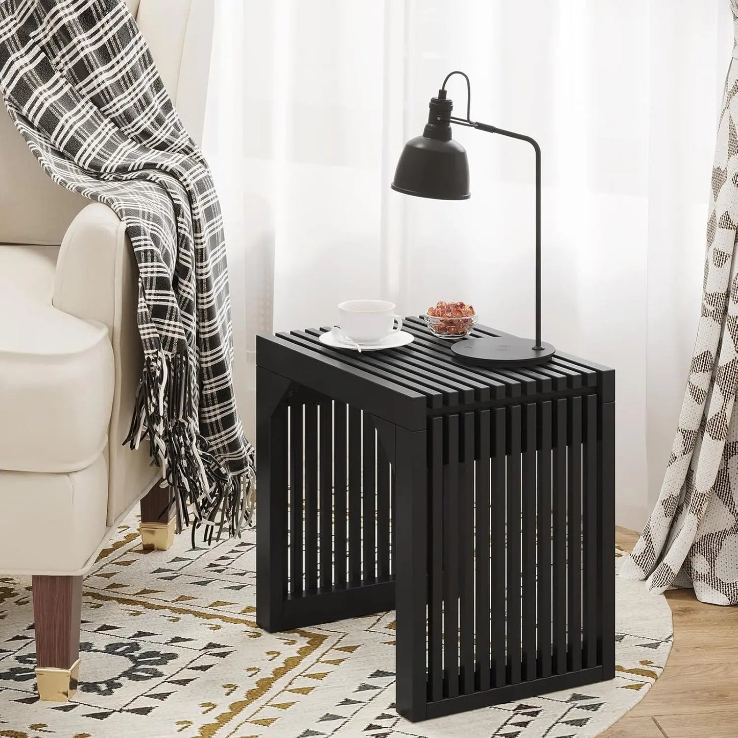 Hausvita HiKingQueens 35" Dining Bench, Indoor Wood Bench for Entryway,Living Room,Kitchen and Bedroom (Nature, Long Bench)