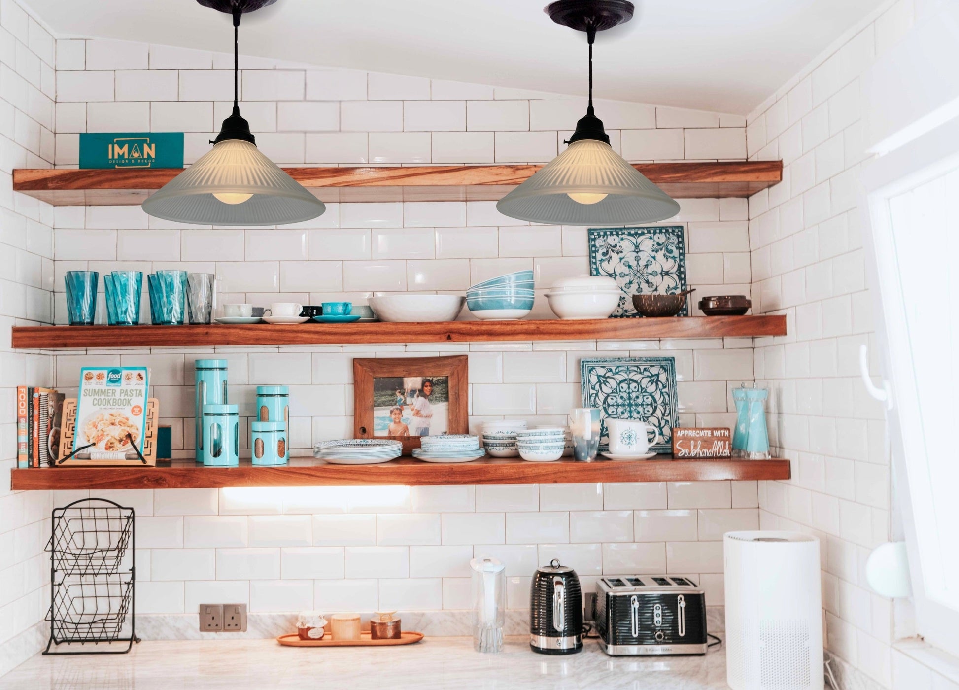 Modern Holophane PENDANT Light - Frosted