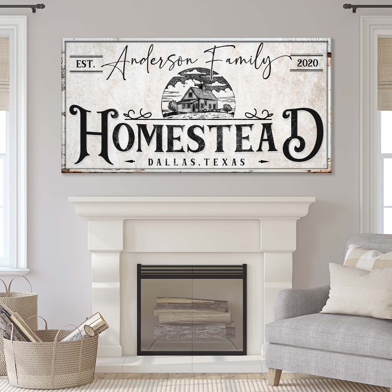 Homestead Sign XII