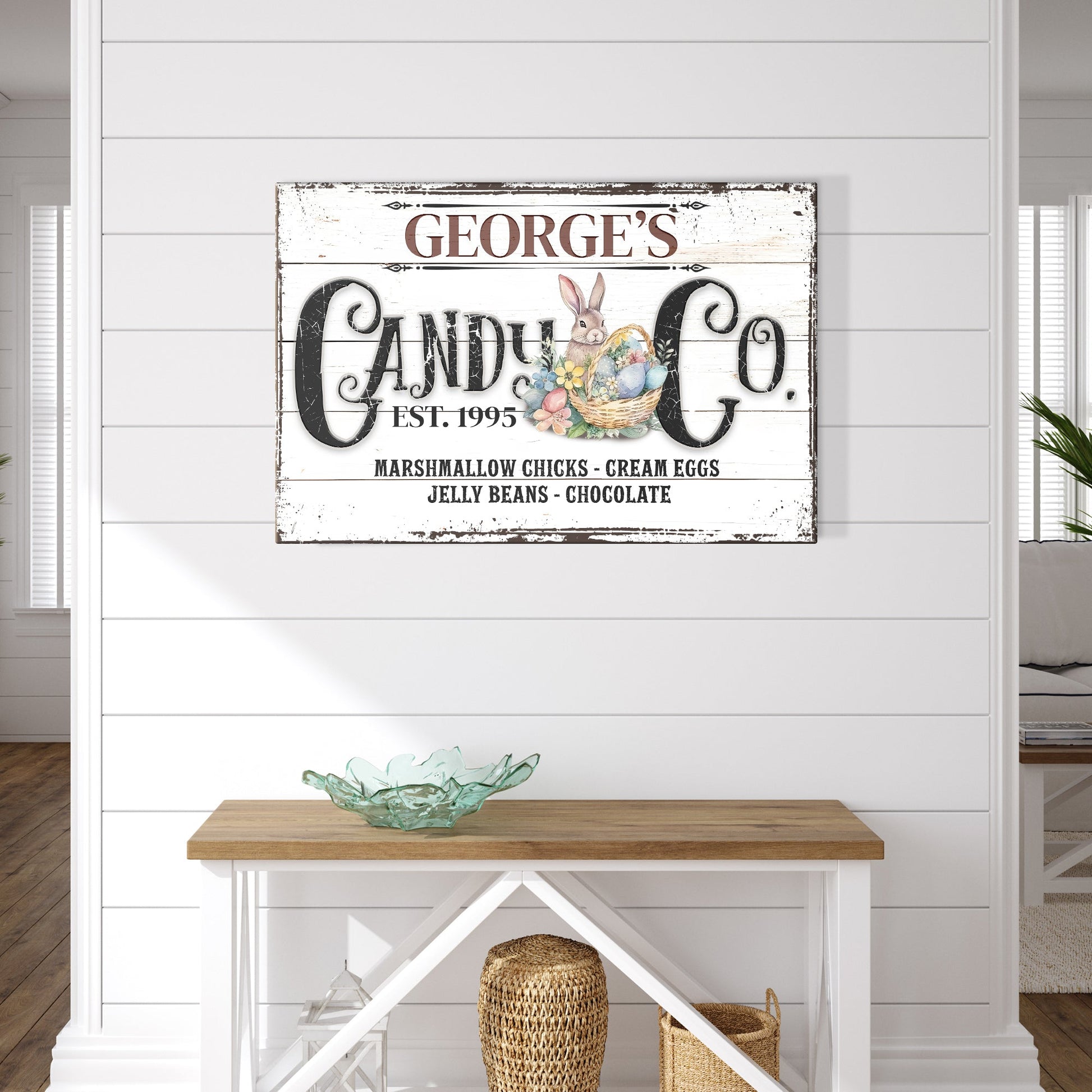 Honey Bunny Candy Company Sign II