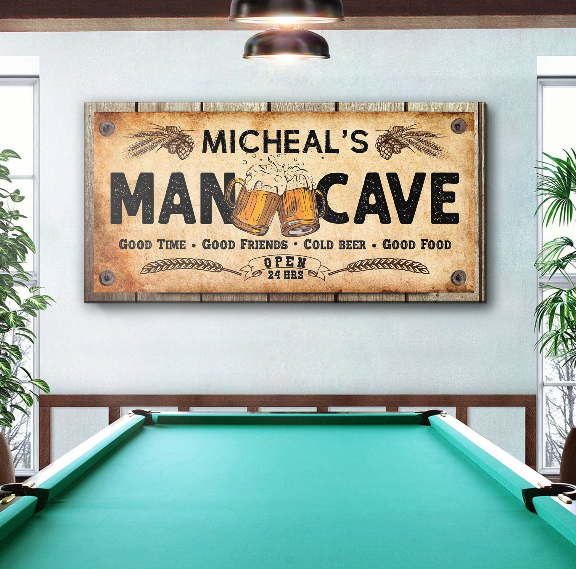 Man Cave Sign IV