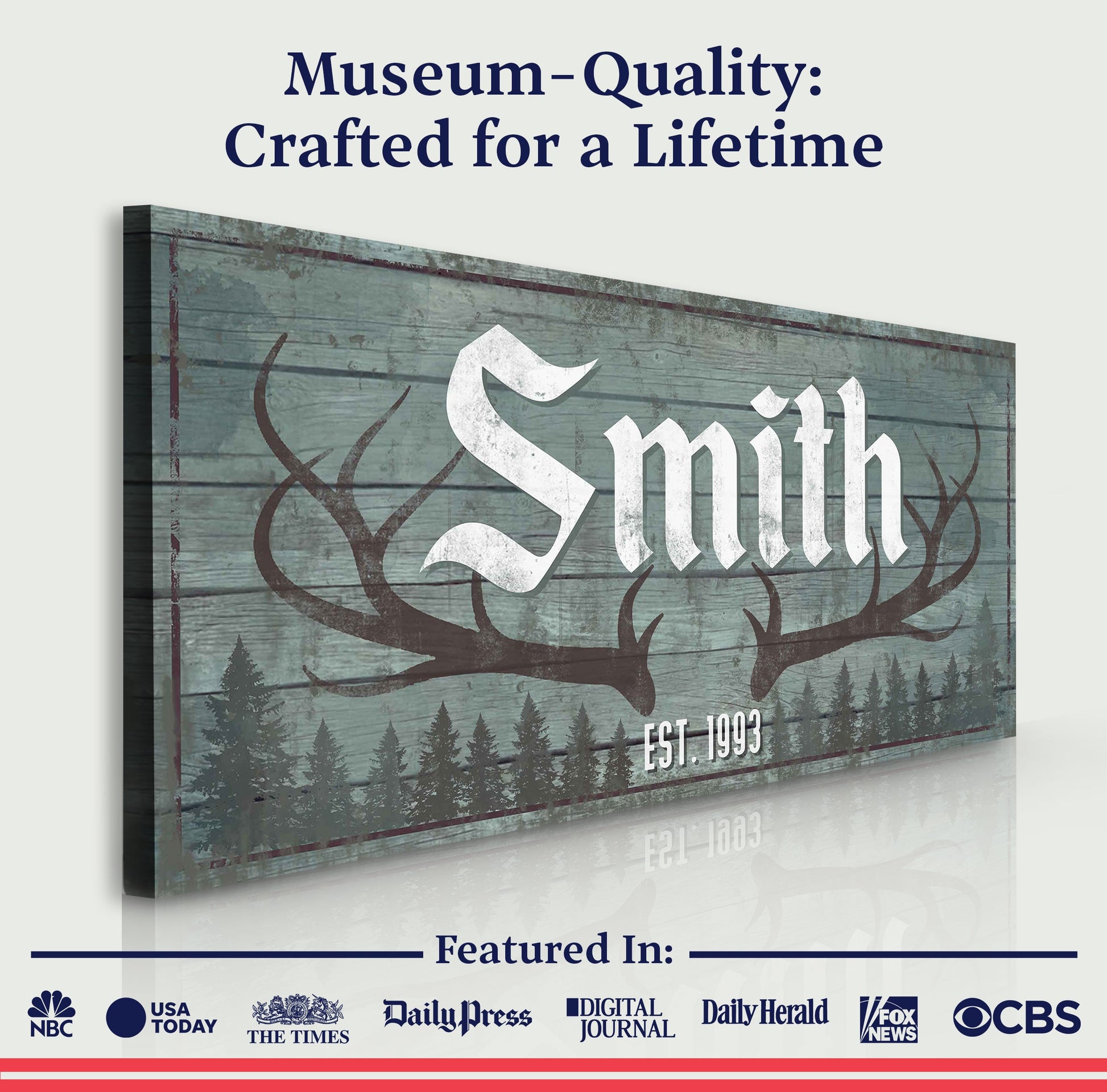 RUSTIC FAMILY ANTLER -LP1