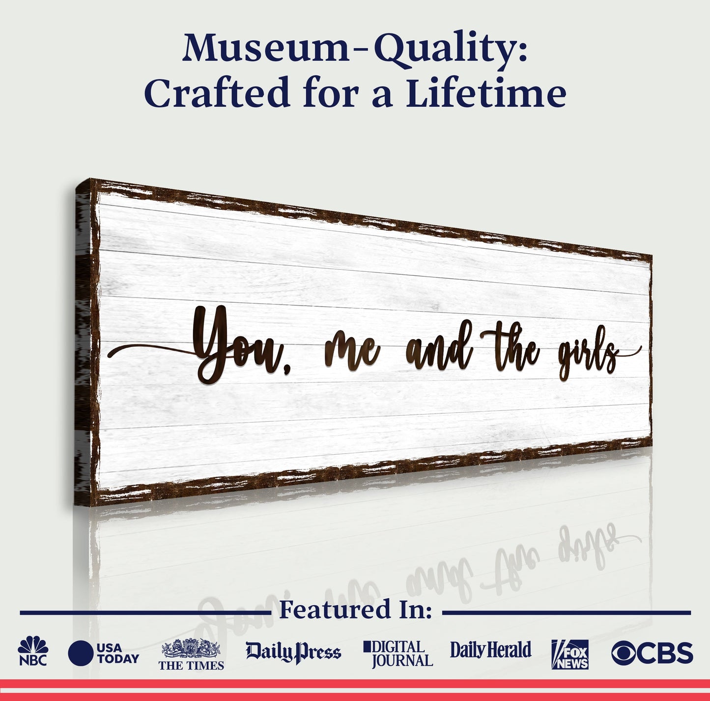 You, Me, And The Girls Sign