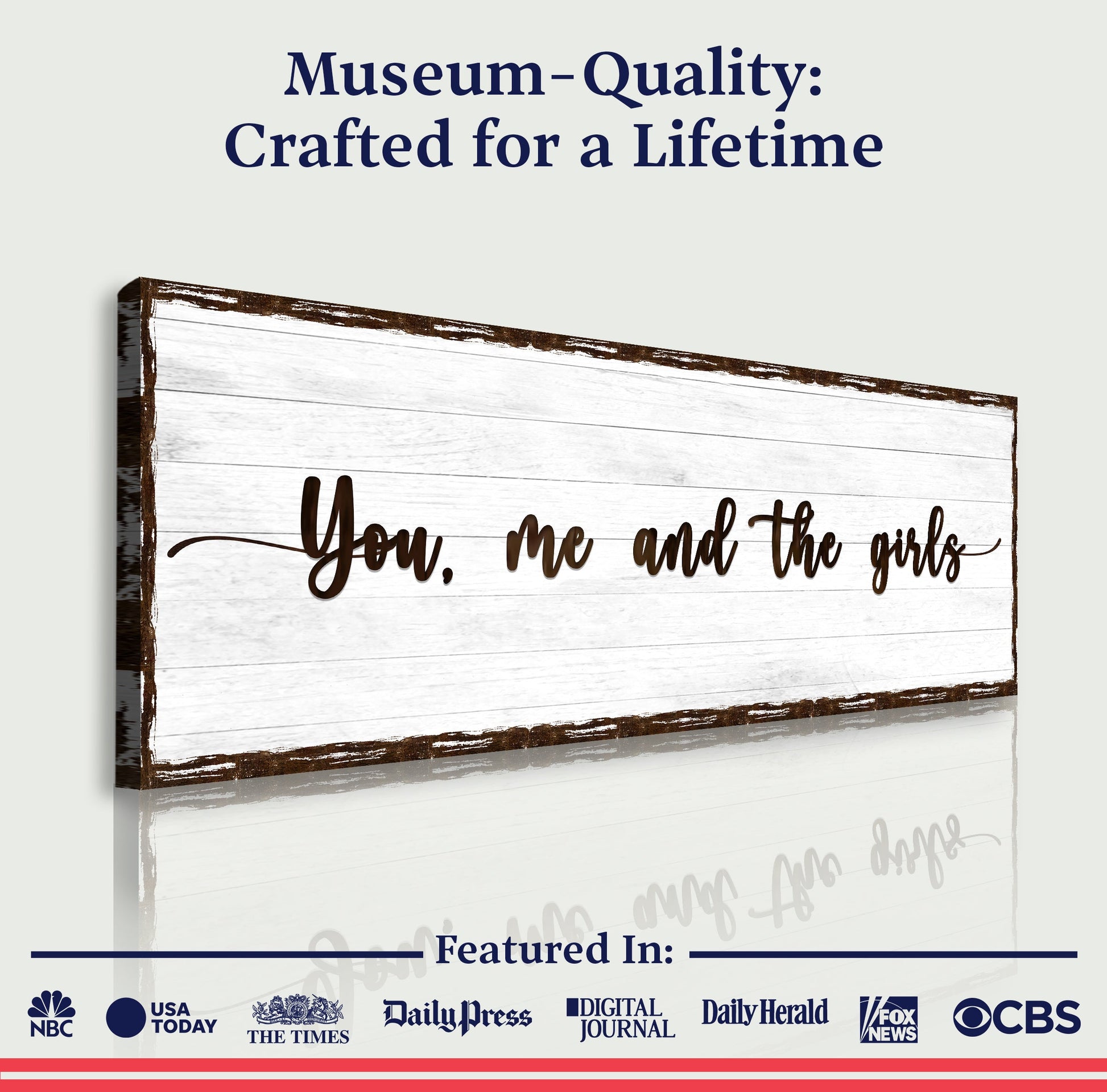 You, Me, And The Girls Sign