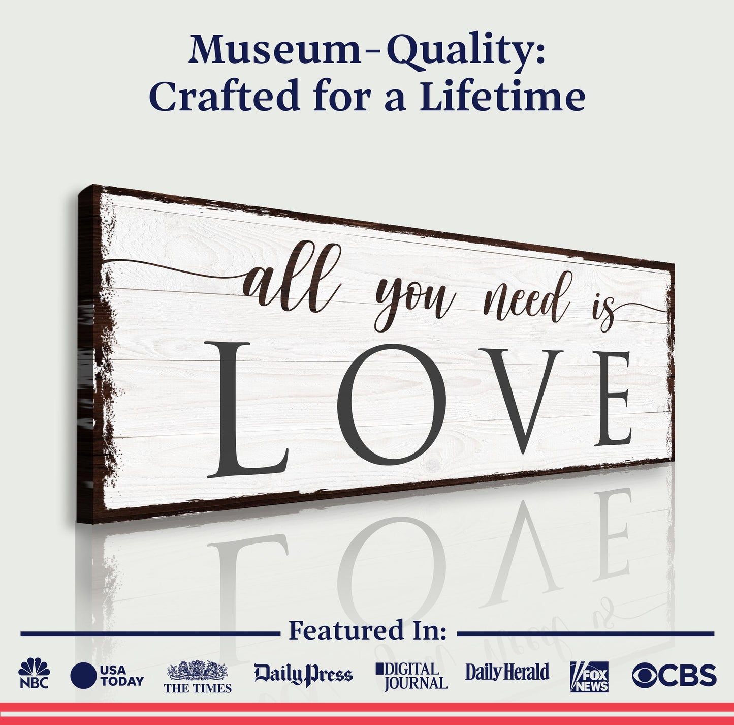 All You Need Is Love Sign