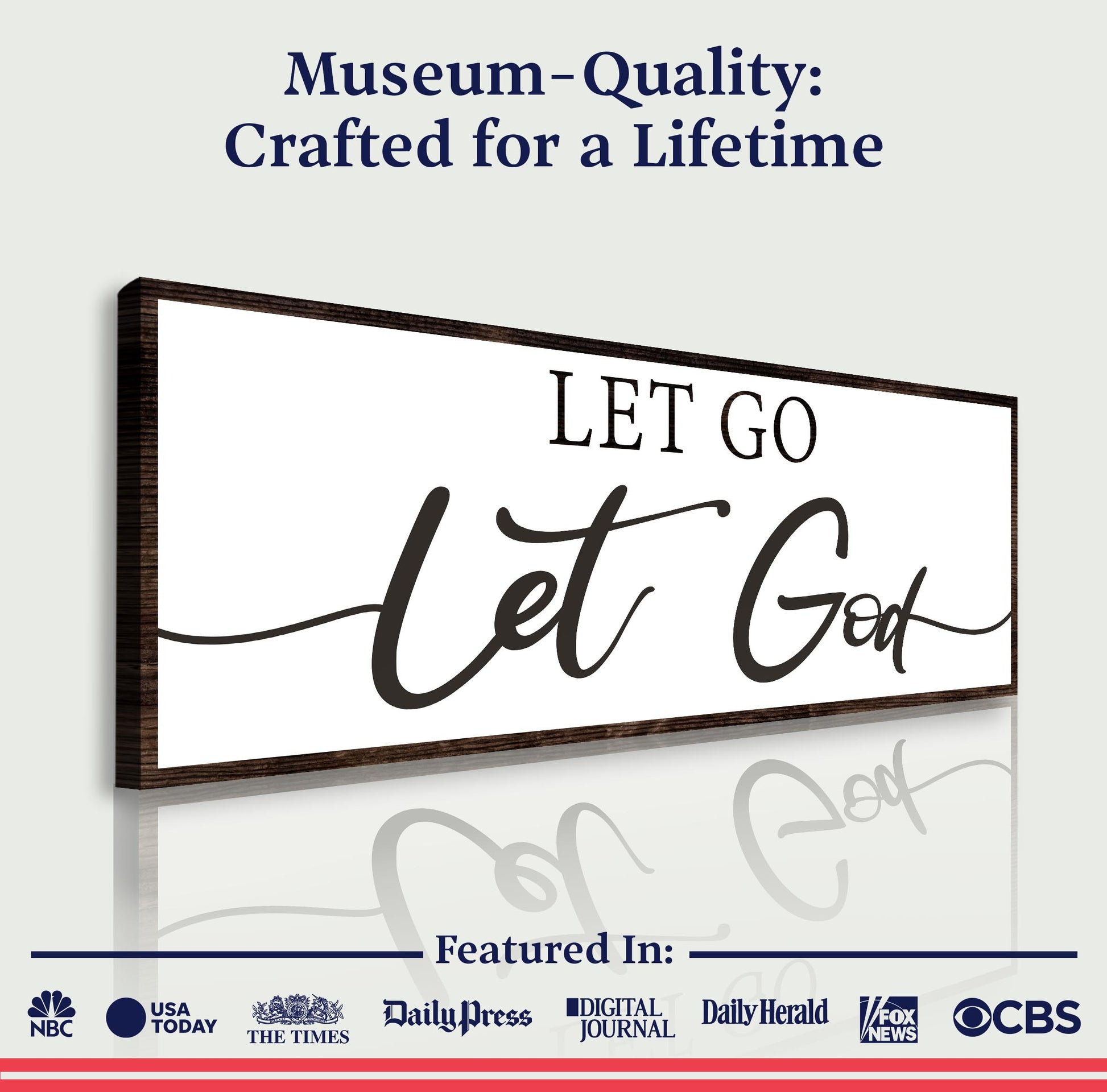 Let Go Let God Faith Sign III